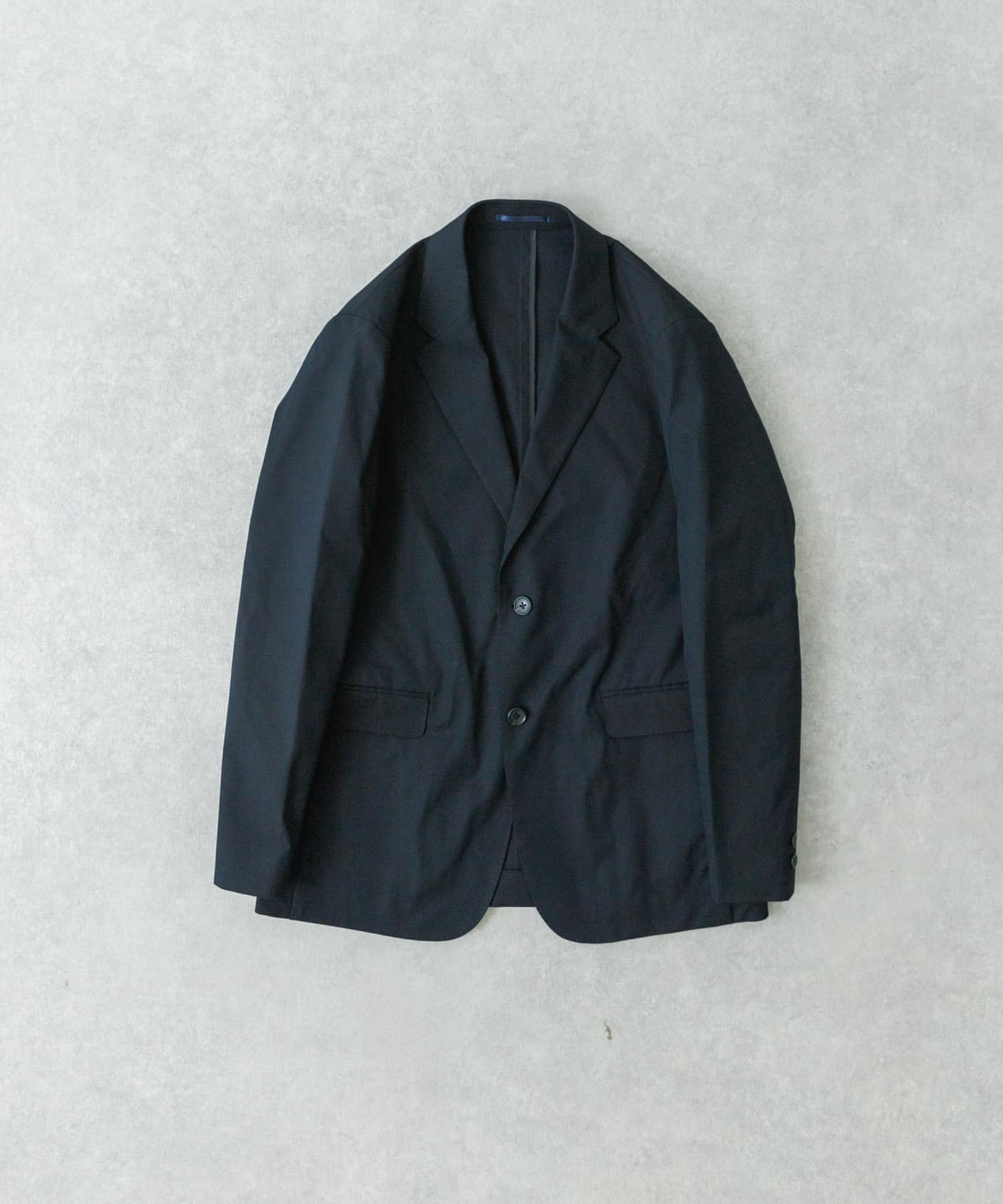 『セットアップ対応』『マシンウォッシャブル』CLEAN DYE TWILL JACKET NAVY M