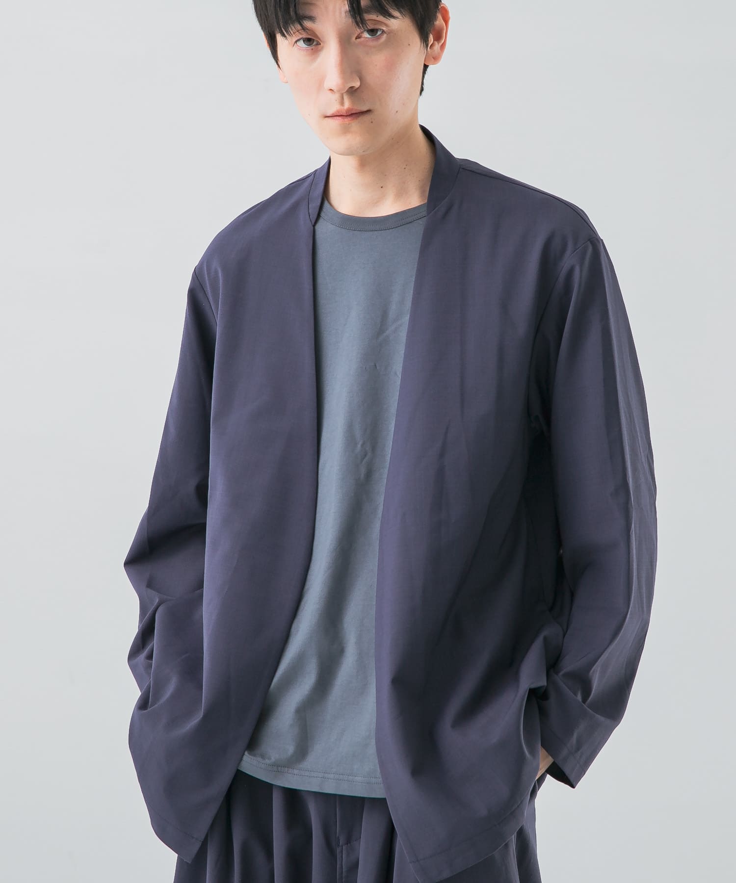 『セットアップ対応』『マシンウォッシャブル』ST WASHABLE WL C/LESS JACKET