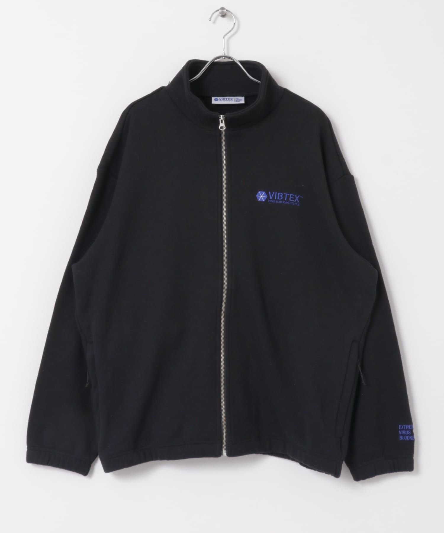 『別注』VIBTEX×URBAN RESEARCH　SWEAT BLOUSON BLACK M