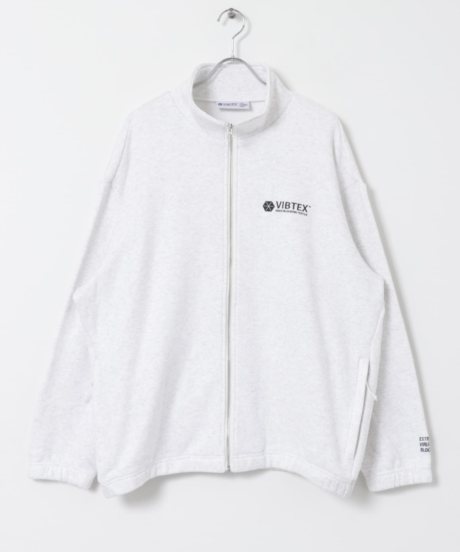 『別注』VIBTEX×URBAN RESEARCH　SWEAT BLOUSON ASH M