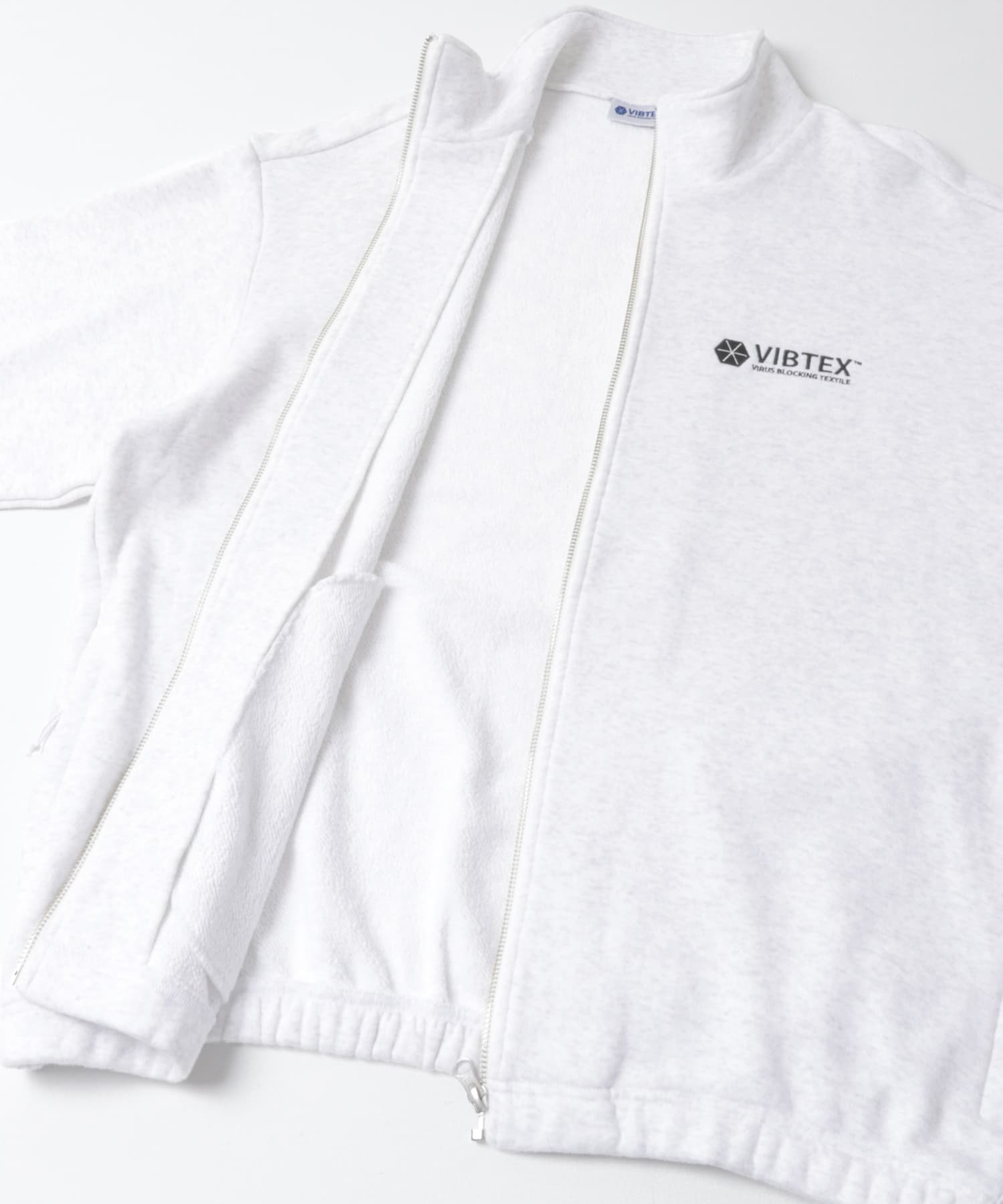 『別注』VIBTEX×URBAN RESEARCH　SWEAT BLOUSON ASH M