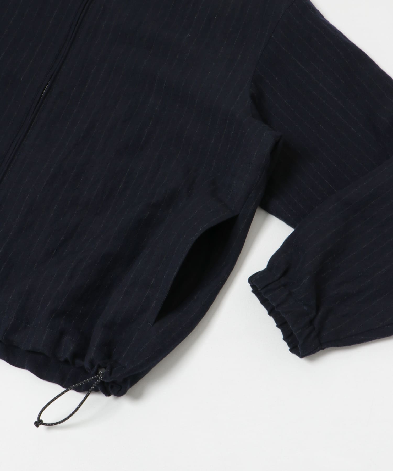new basic Wool/Linen Track Jacket NAVY ST M