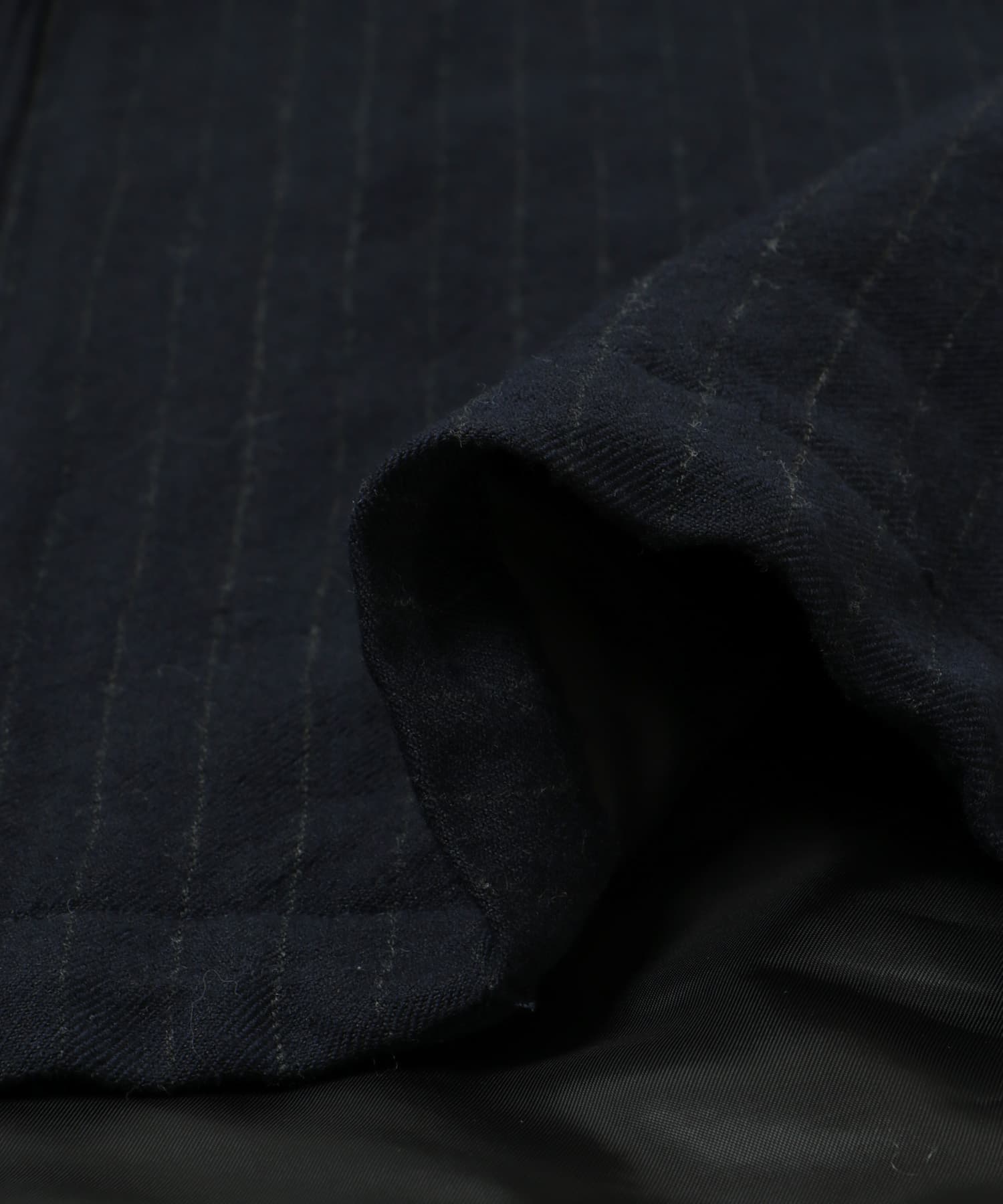new basic Wool/Linen Track Jacket NAVY ST M