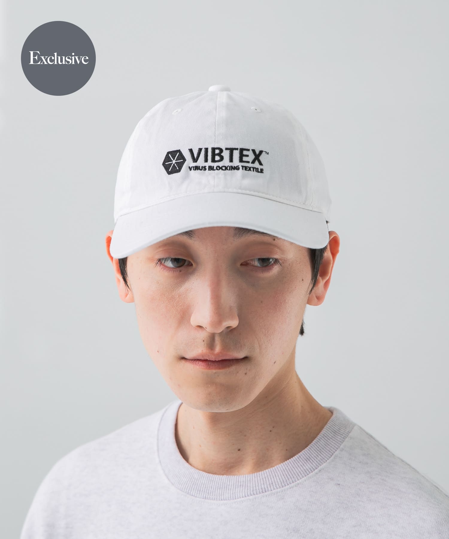 『別注』VIBTEX×URBAN RESEARCH　TWILL CAP WHITE FREE