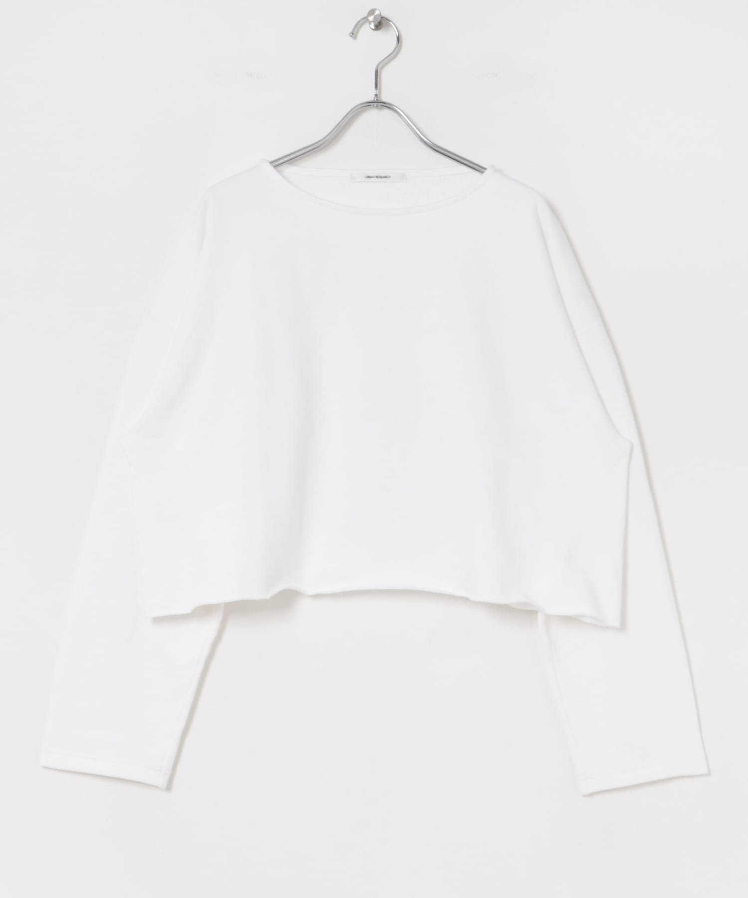 『MADE IN JAPAN』ショート丈カットオフスウェット OFF FREE