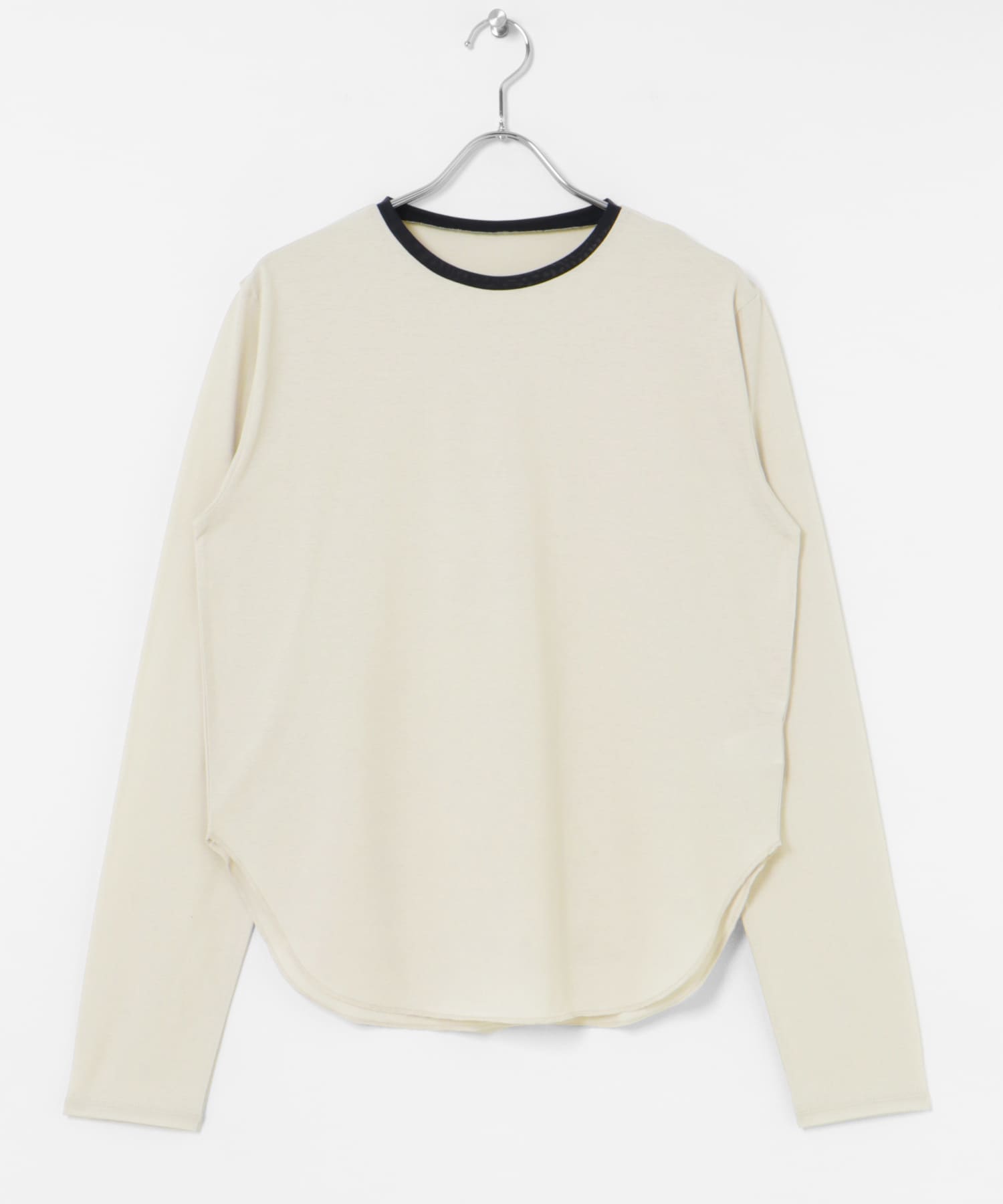 『MADE IN JAPAN』リンガーロングスリーブカットソー TAUPE FREE