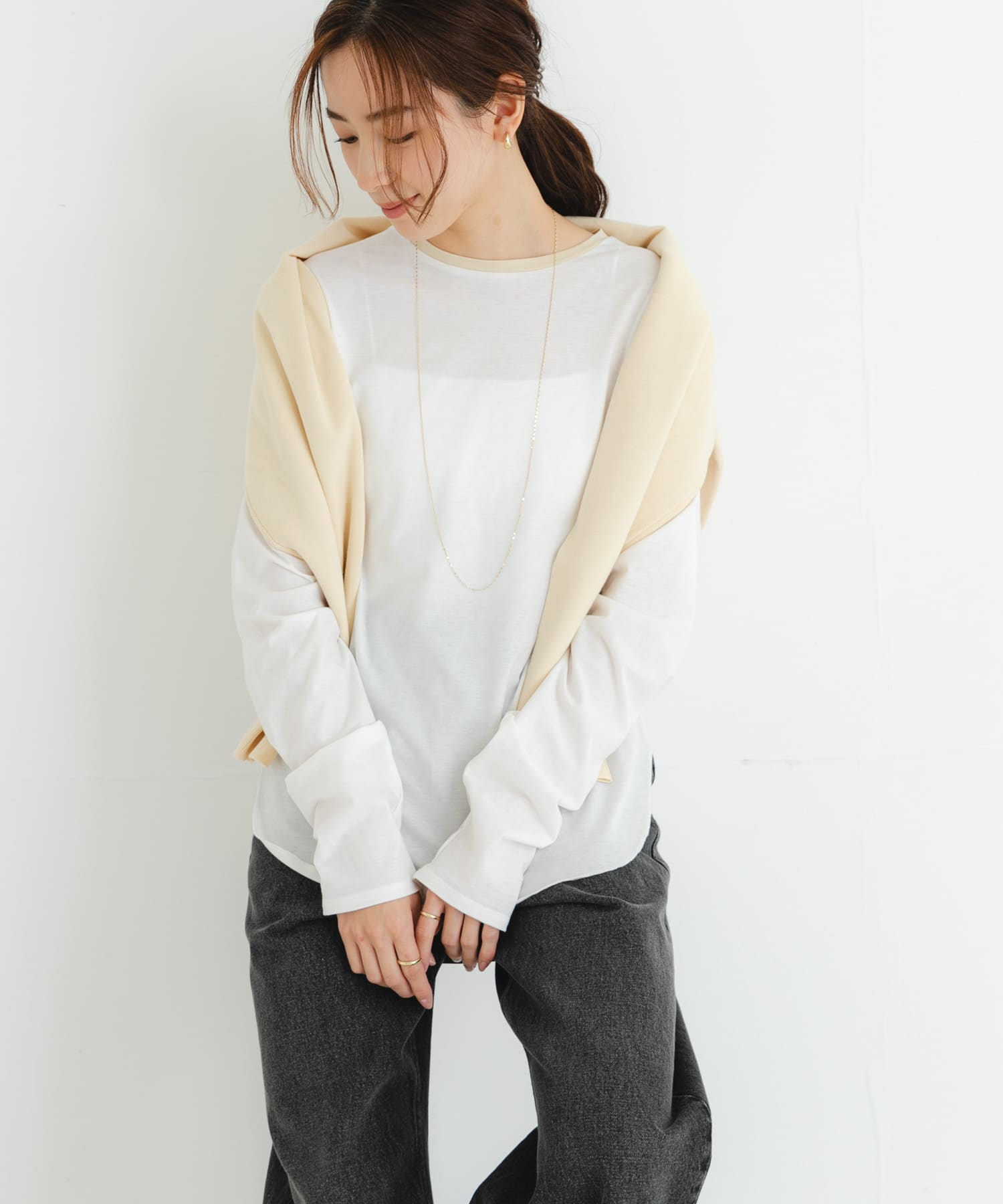 身長：162cm サイズ：FREE