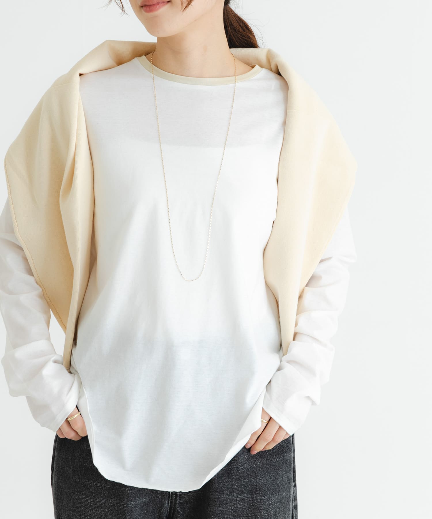 身長：162cm サイズ：FREE