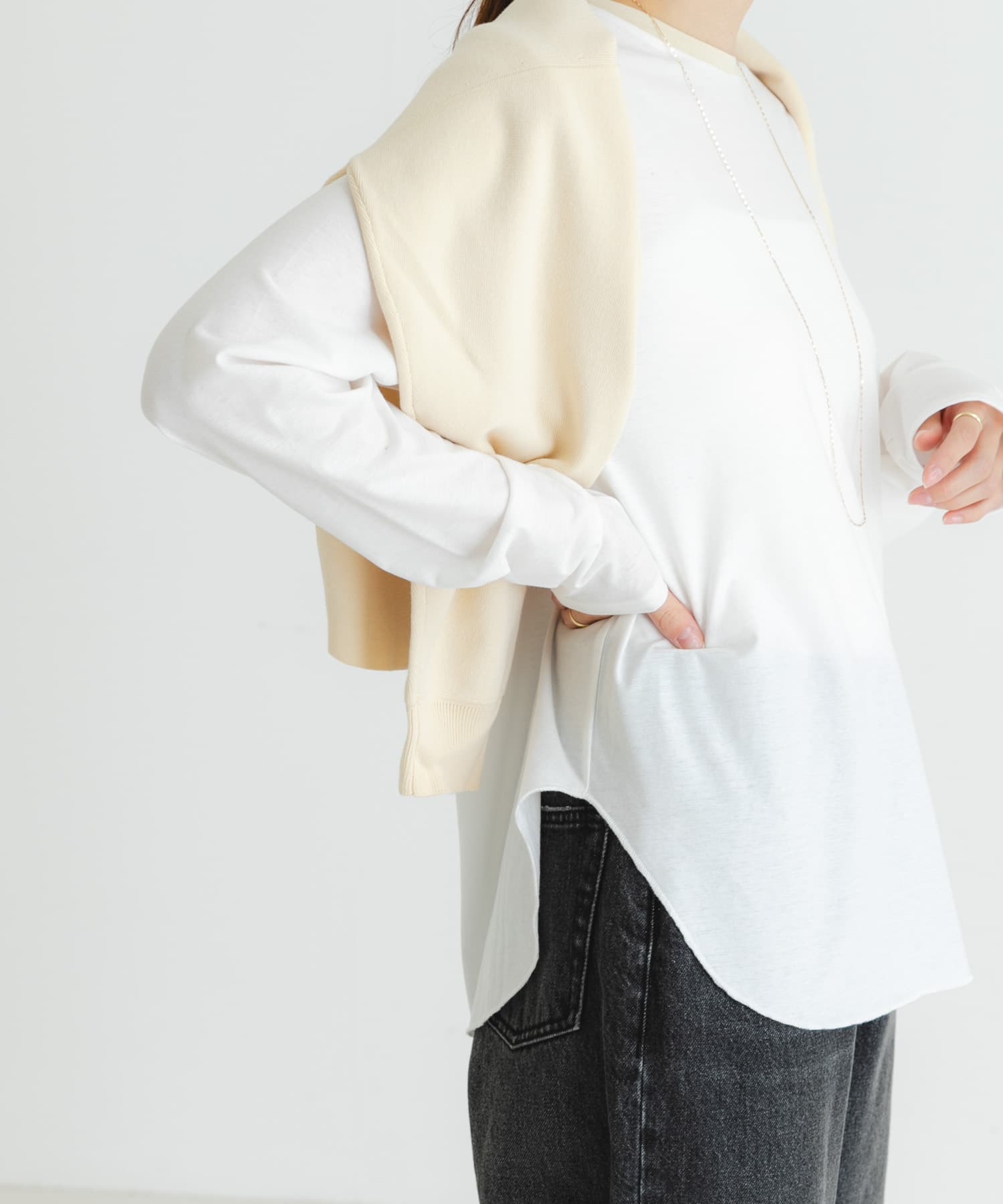 身長：162cm サイズ：FREE