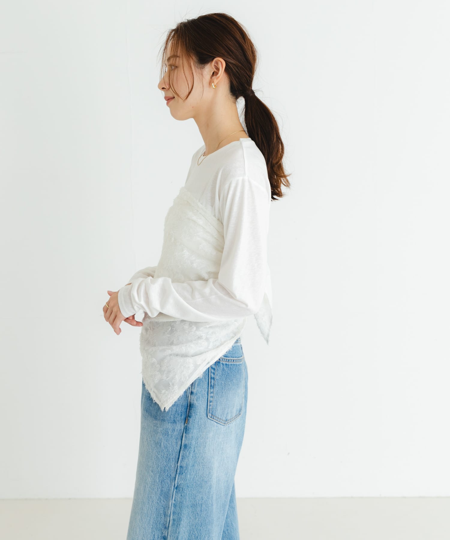 身長：162cm サイズ：FREE