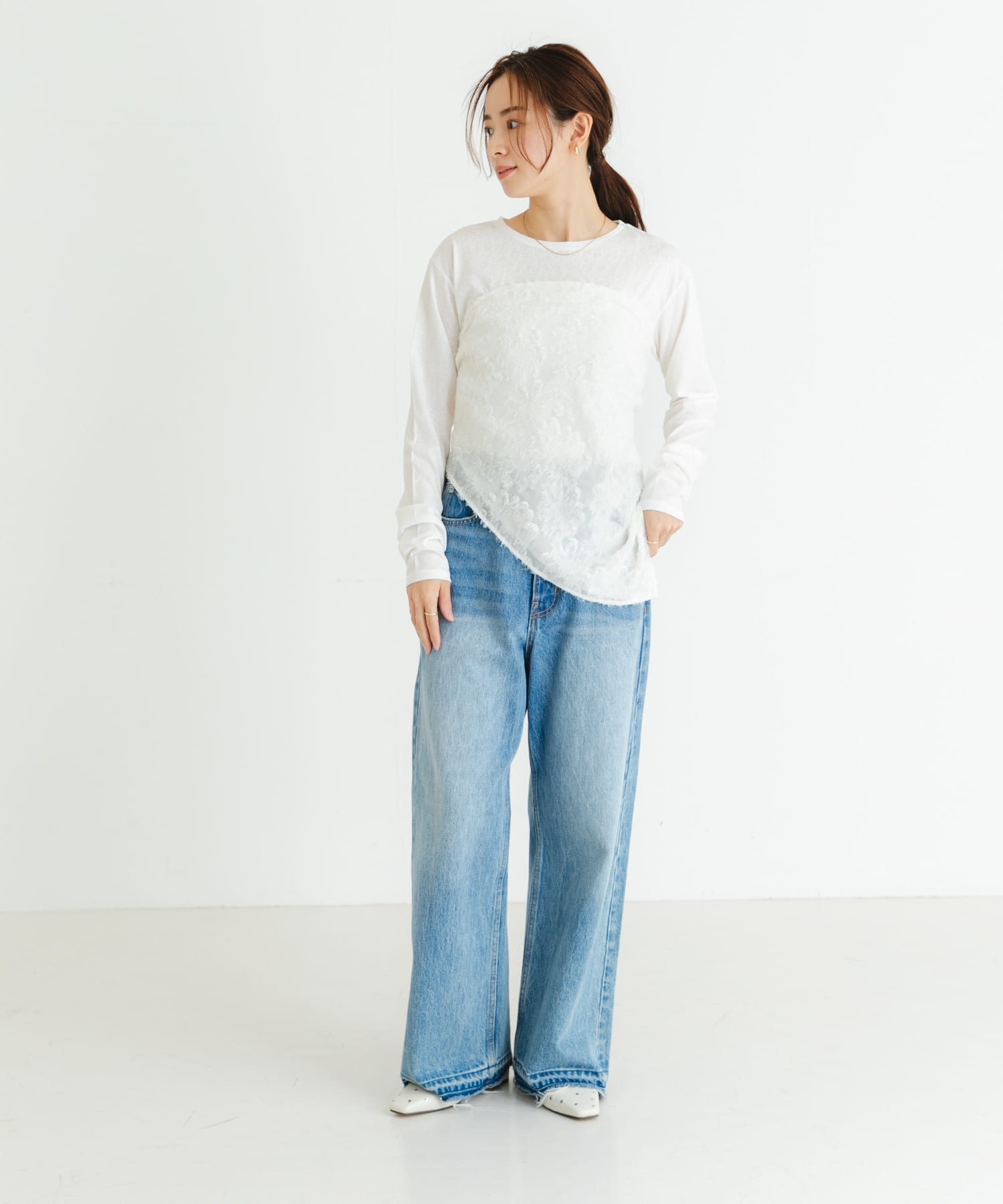 身長：162cm サイズ：FREE