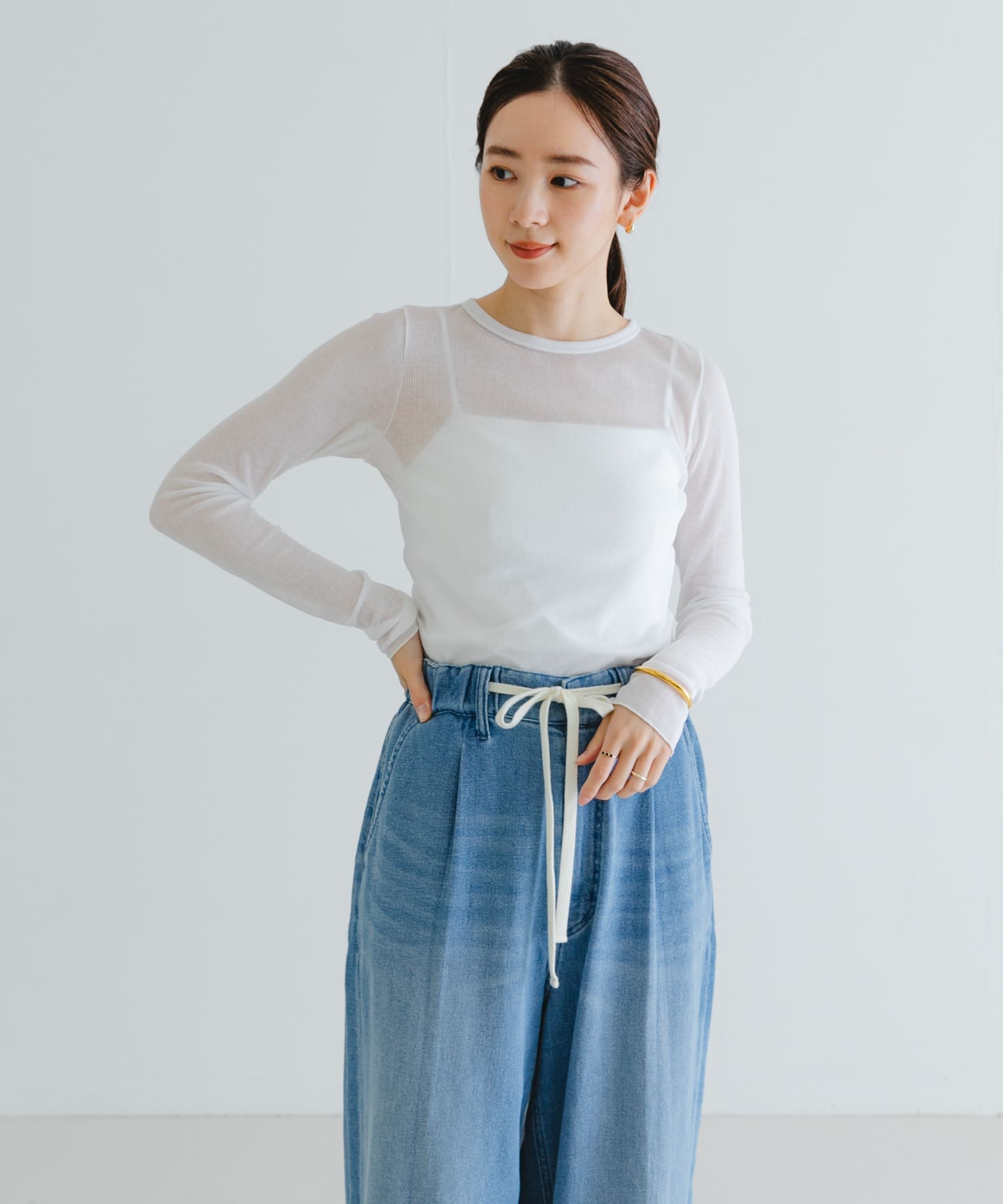 身長：162cm サイズ：FREE