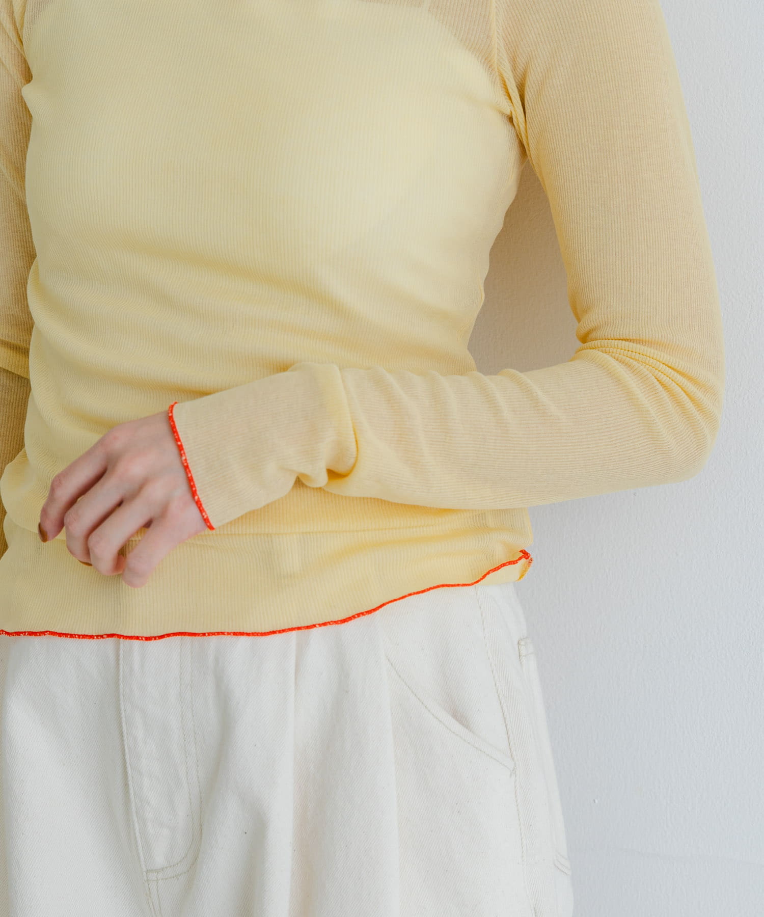 『MADE IN JAPAN』シアーテレコカットソー