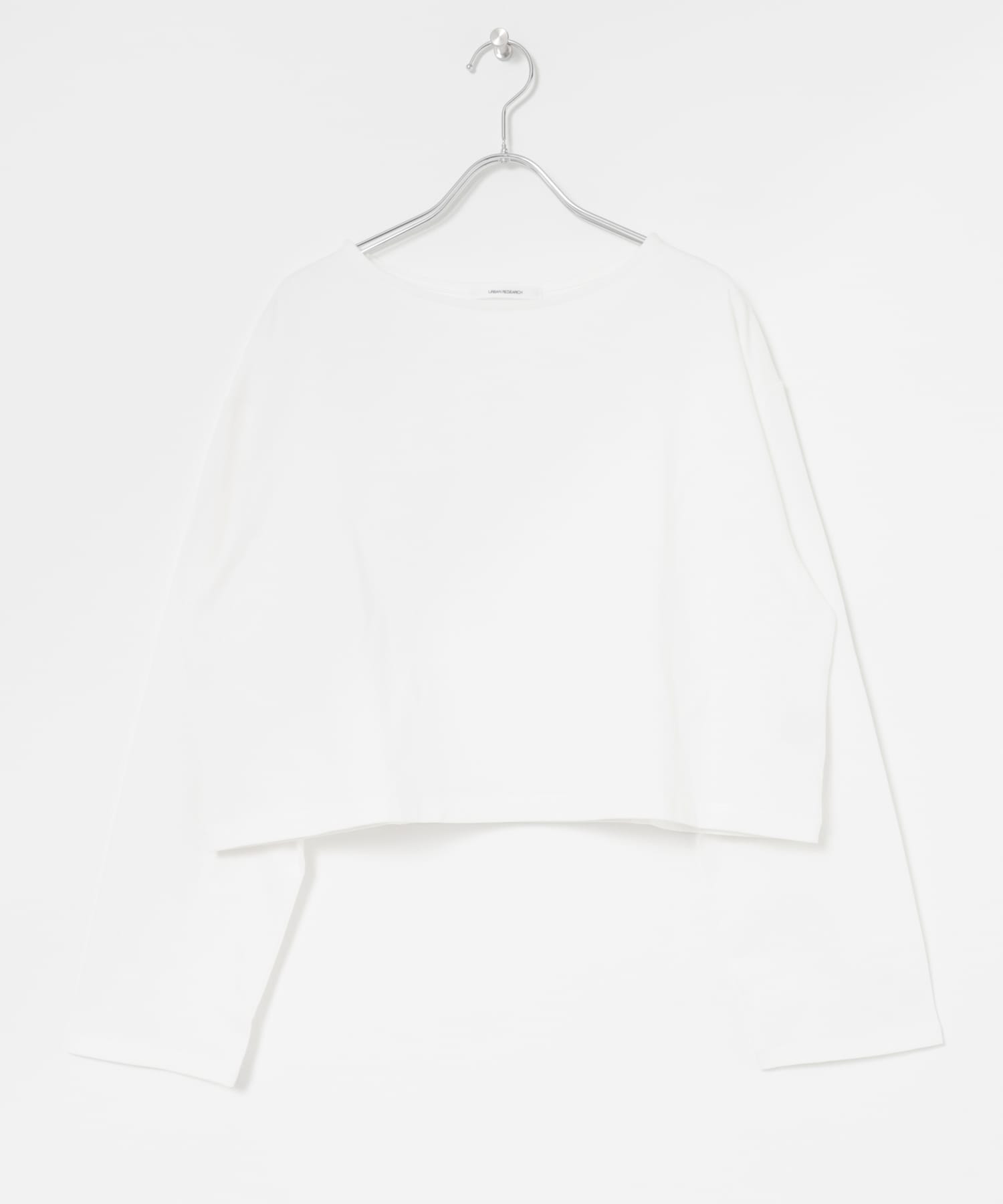 ショート丈ロングスリーブTシャツ OFF FREE
