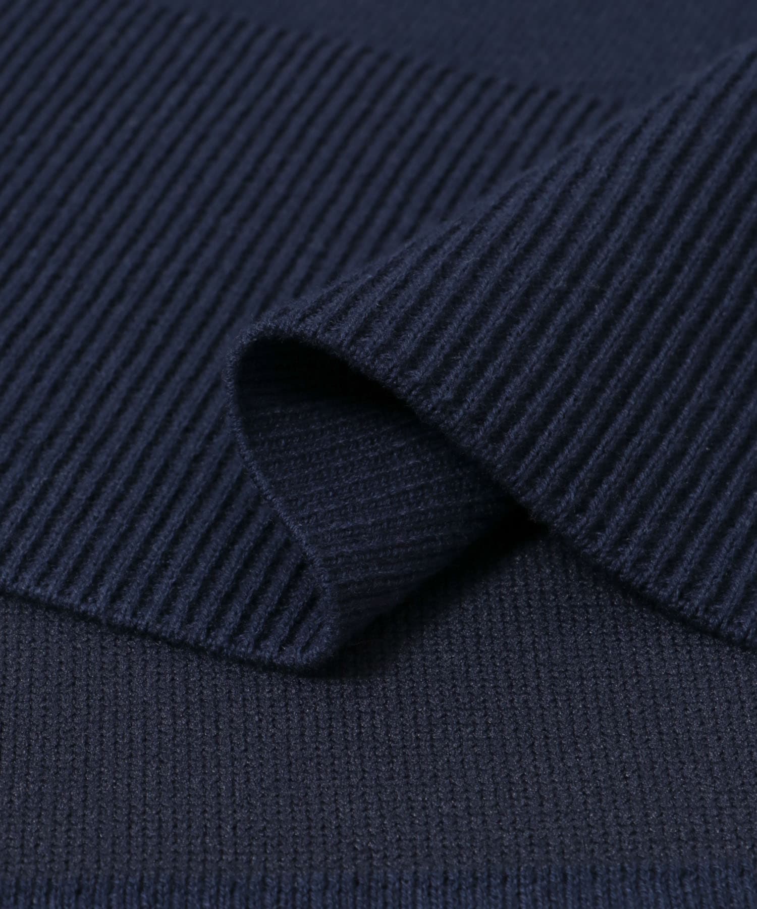 ダブルジップニットベスト NAVY FREE