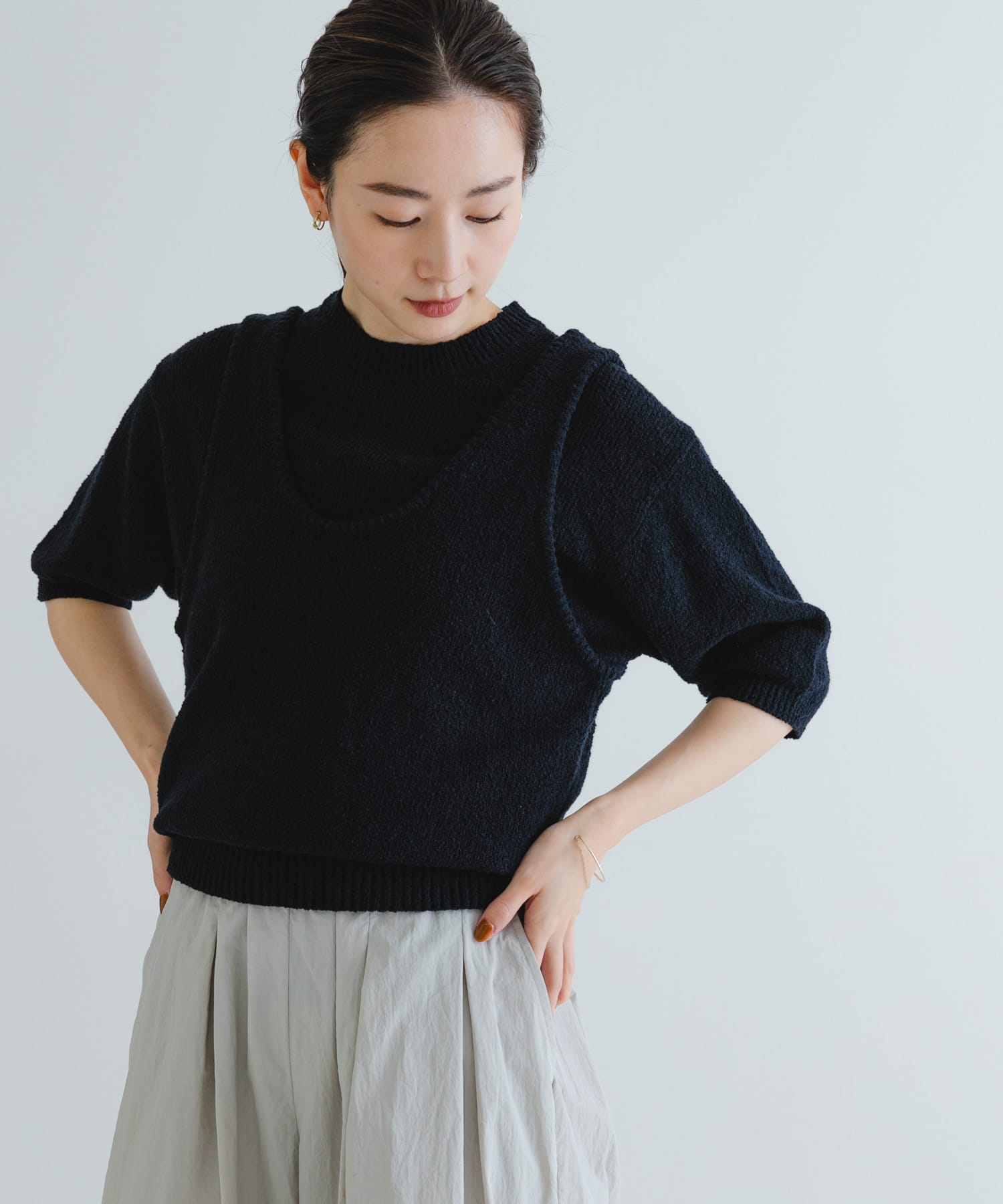 身長：162cm サイズ：FREE