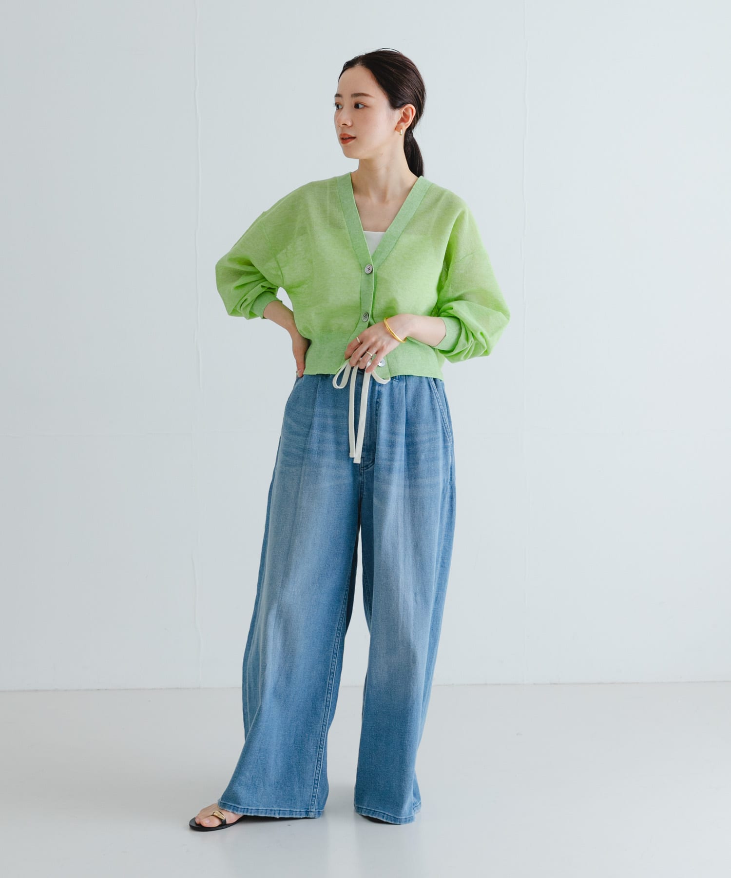 身長：162cm サイズ：FREE