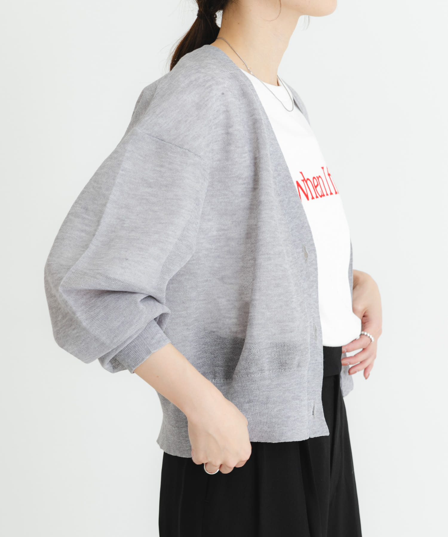 身長：162cm サイズ：FREE