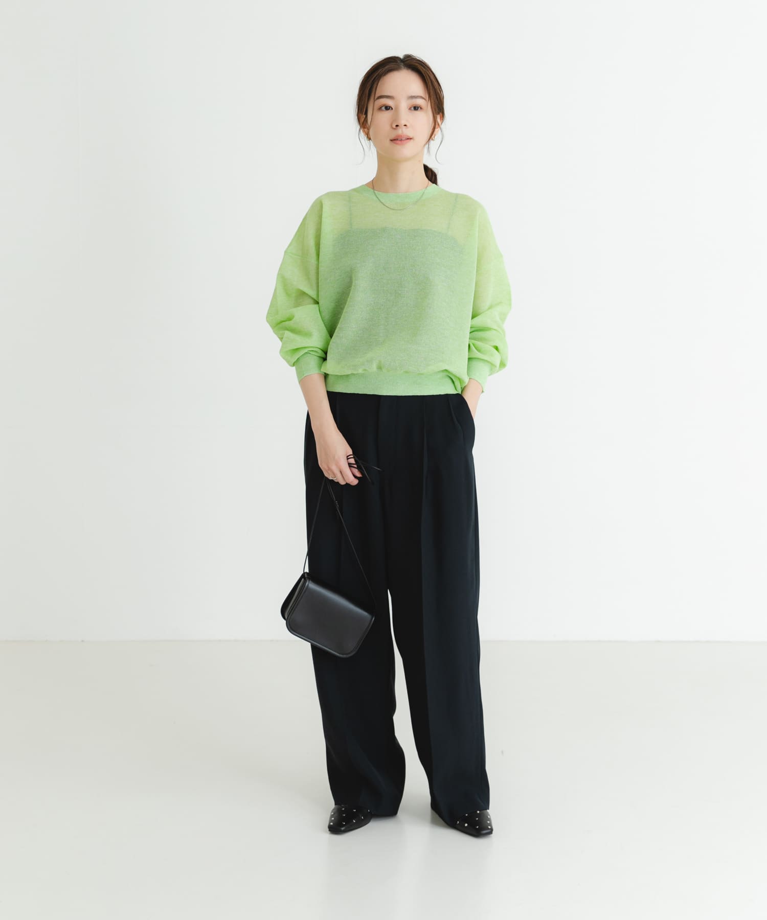 身長：162cm サイズ：FREE
