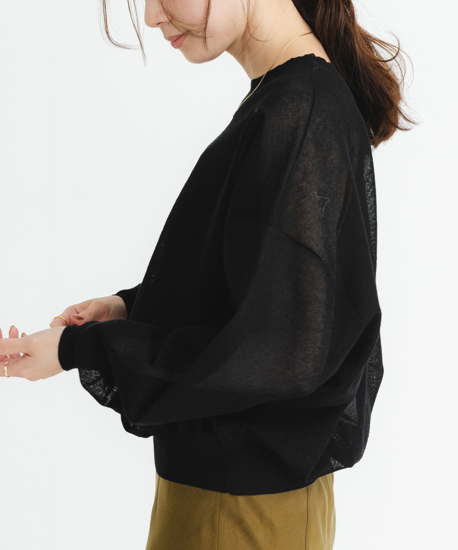 身長：162cm サイズ：FREE