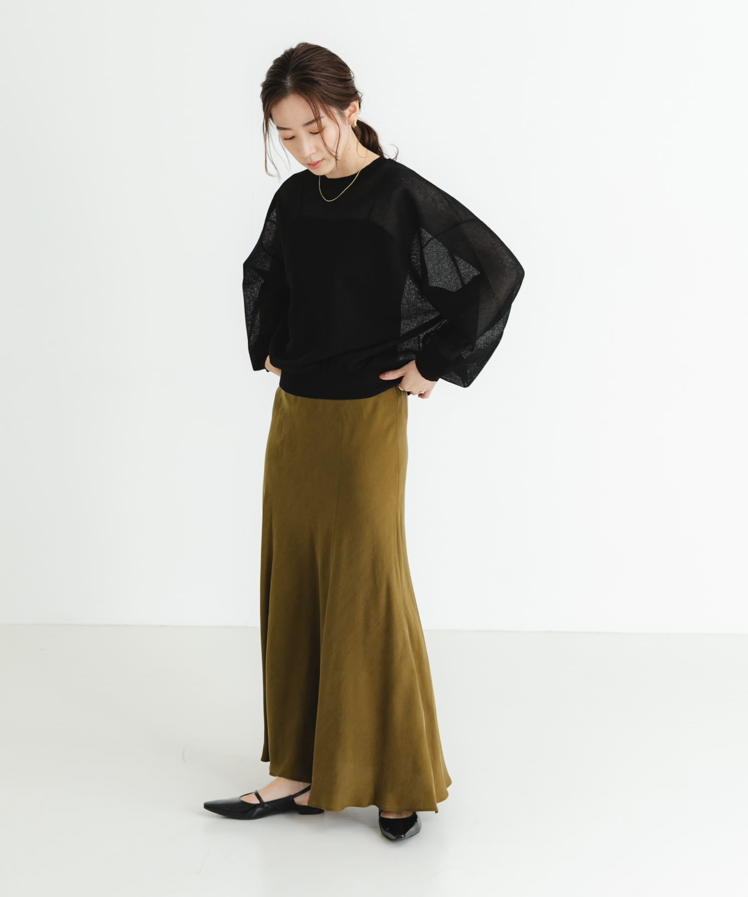 身長：162cm サイズ：FREE