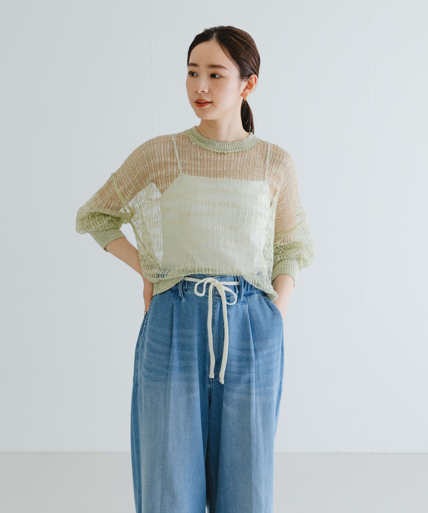 身長：162cm サイズ：FREE