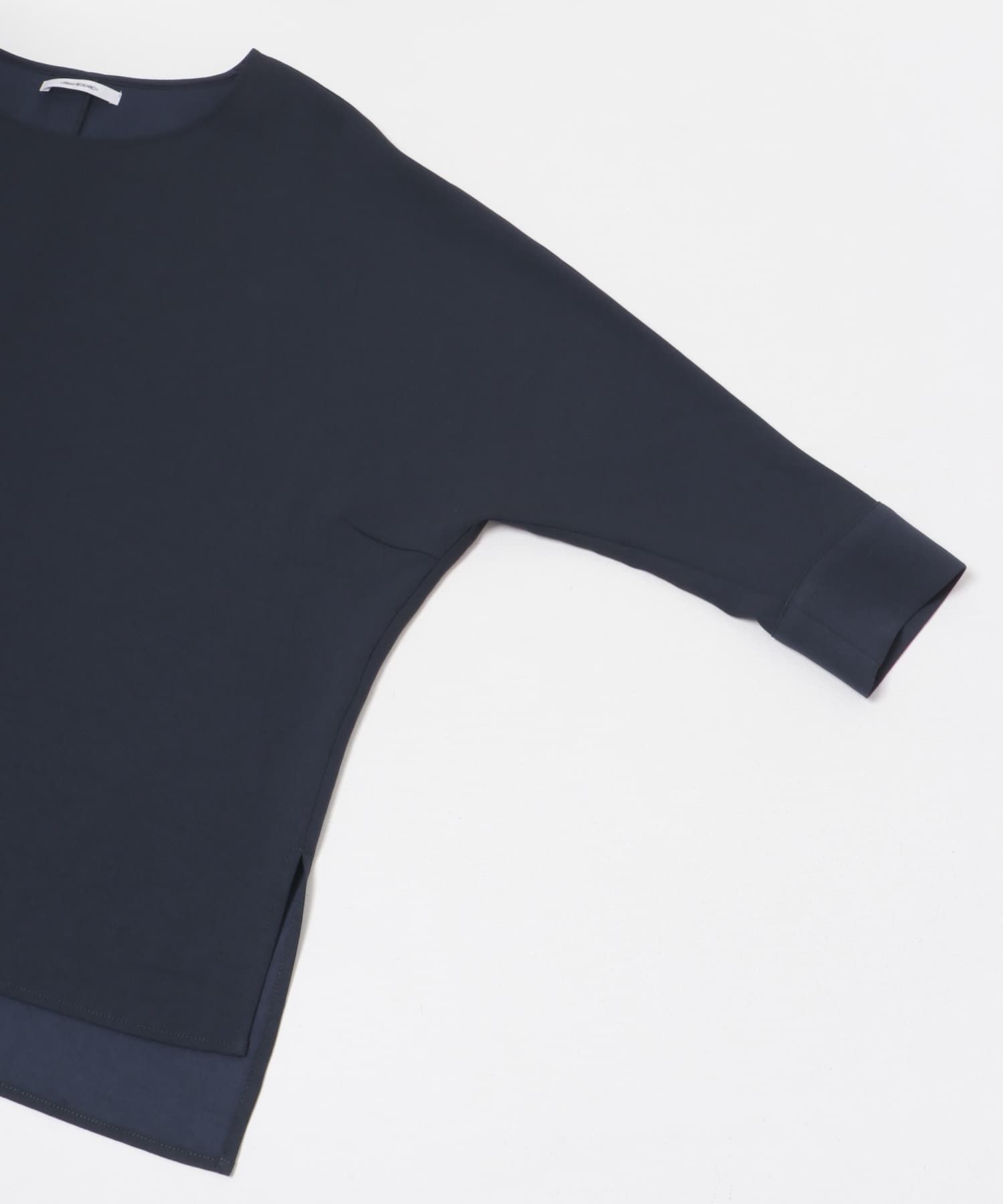 ジョーゼットドルマンブラウス NAVY FREE