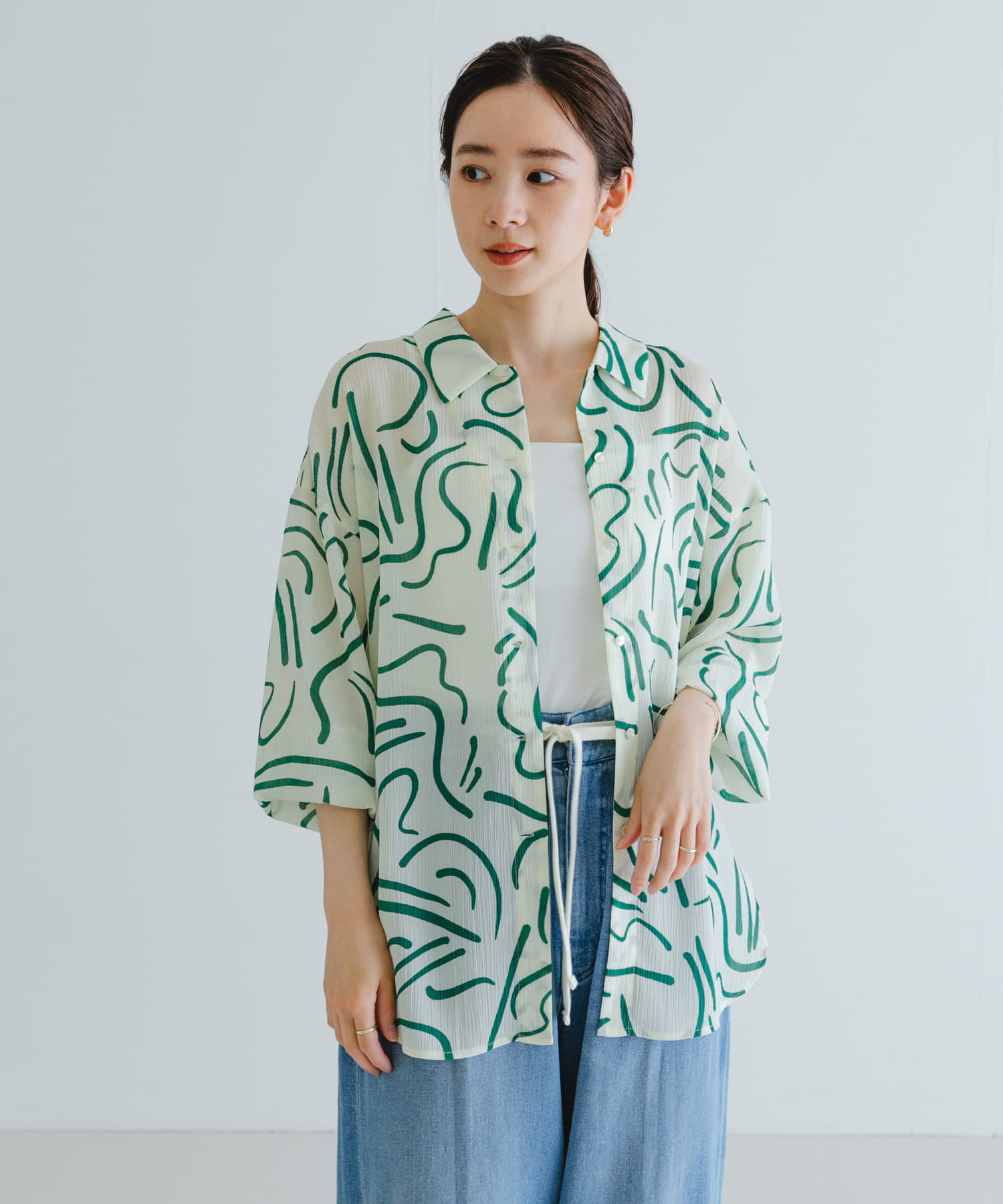 身長：162cm サイズ：FREE
