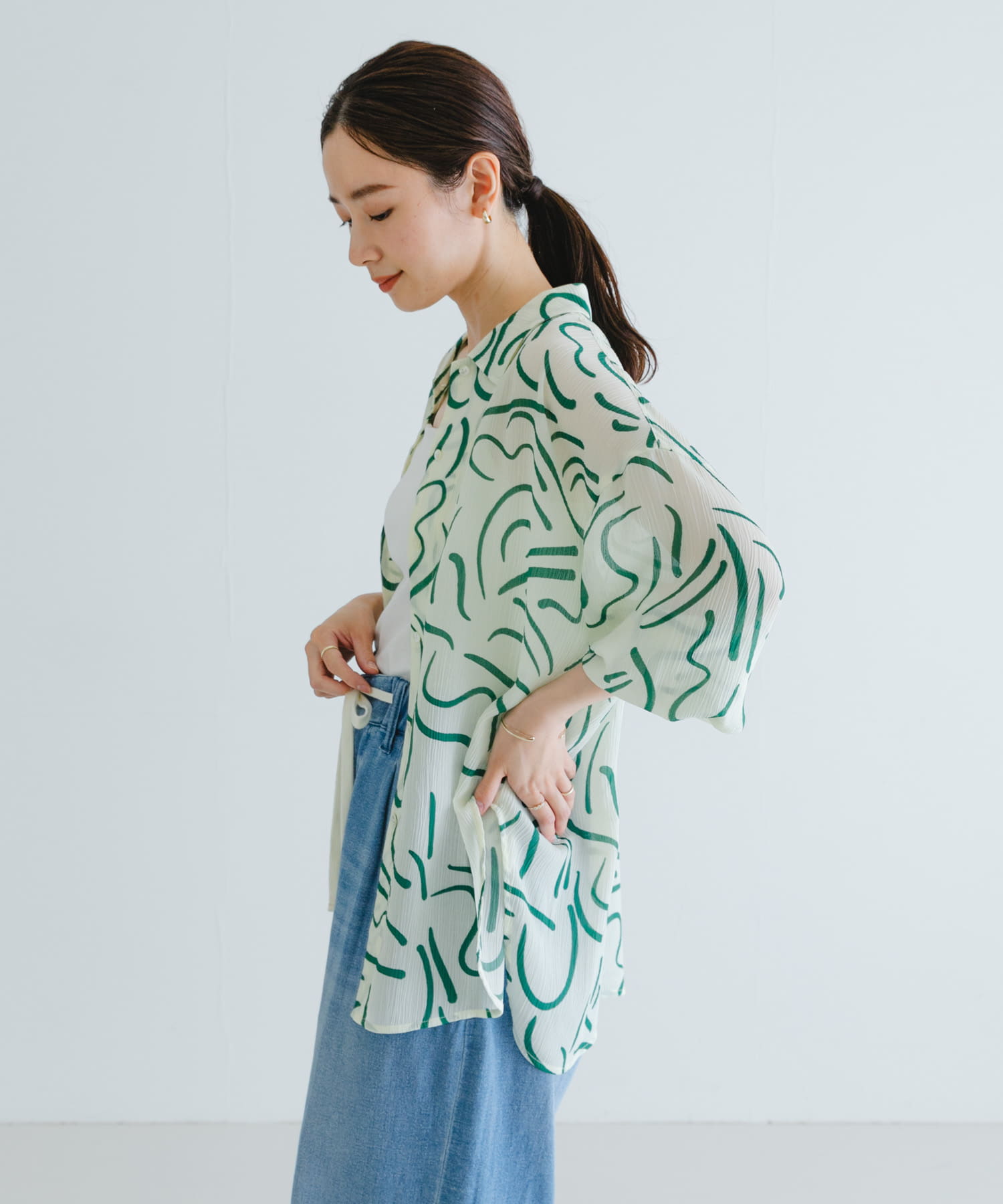 身長：162cm サイズ：FREE