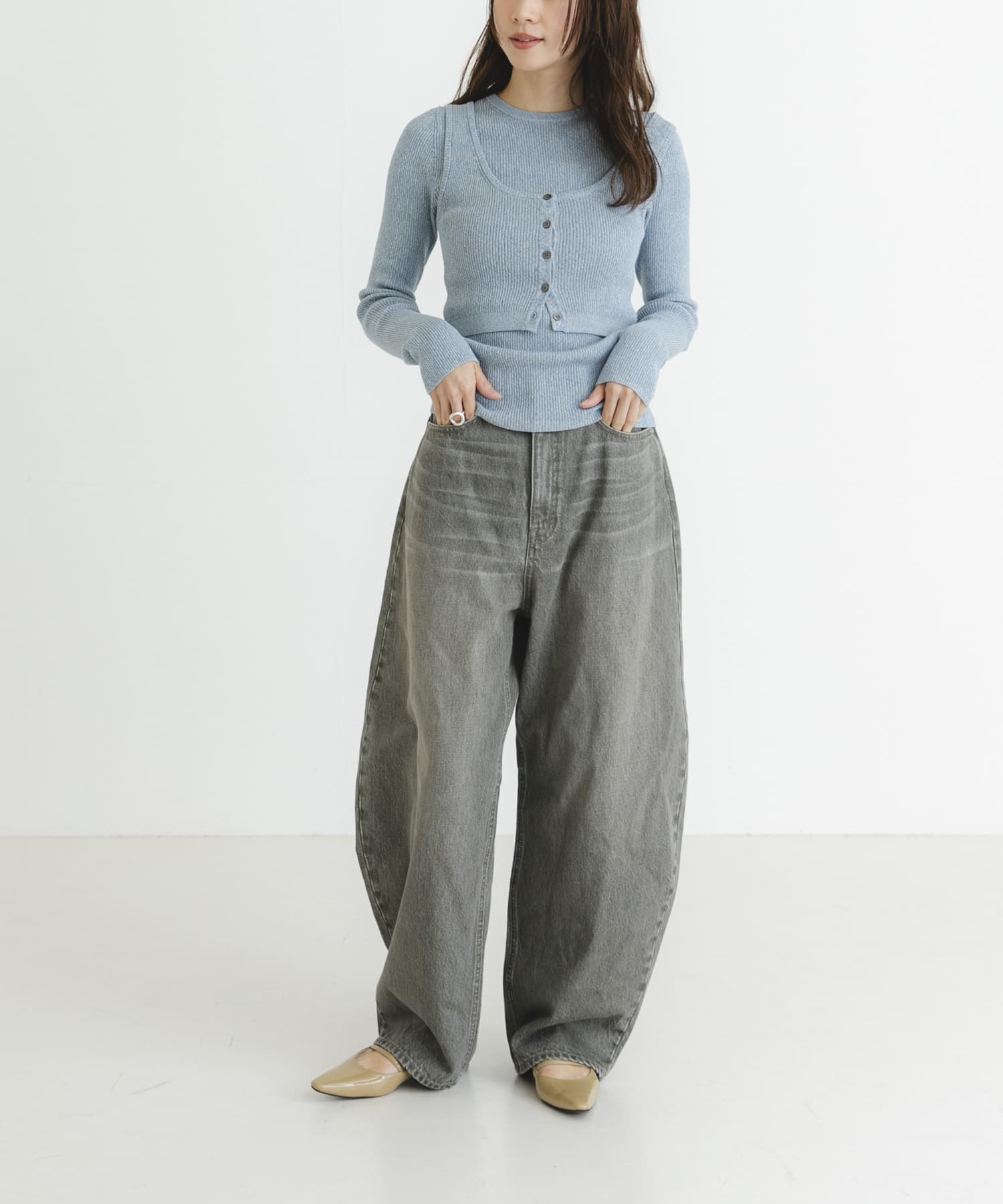 身長：162cm サイズ：38