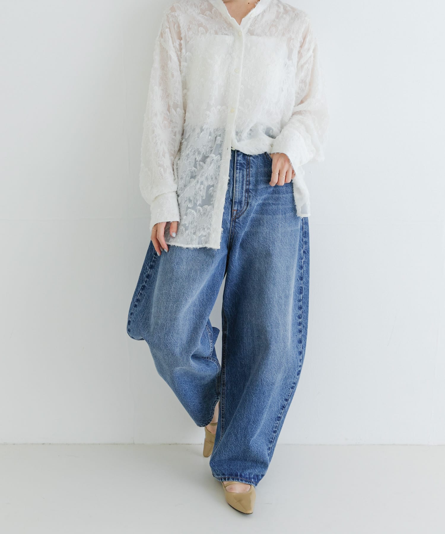 身長：161cm サイズ：38