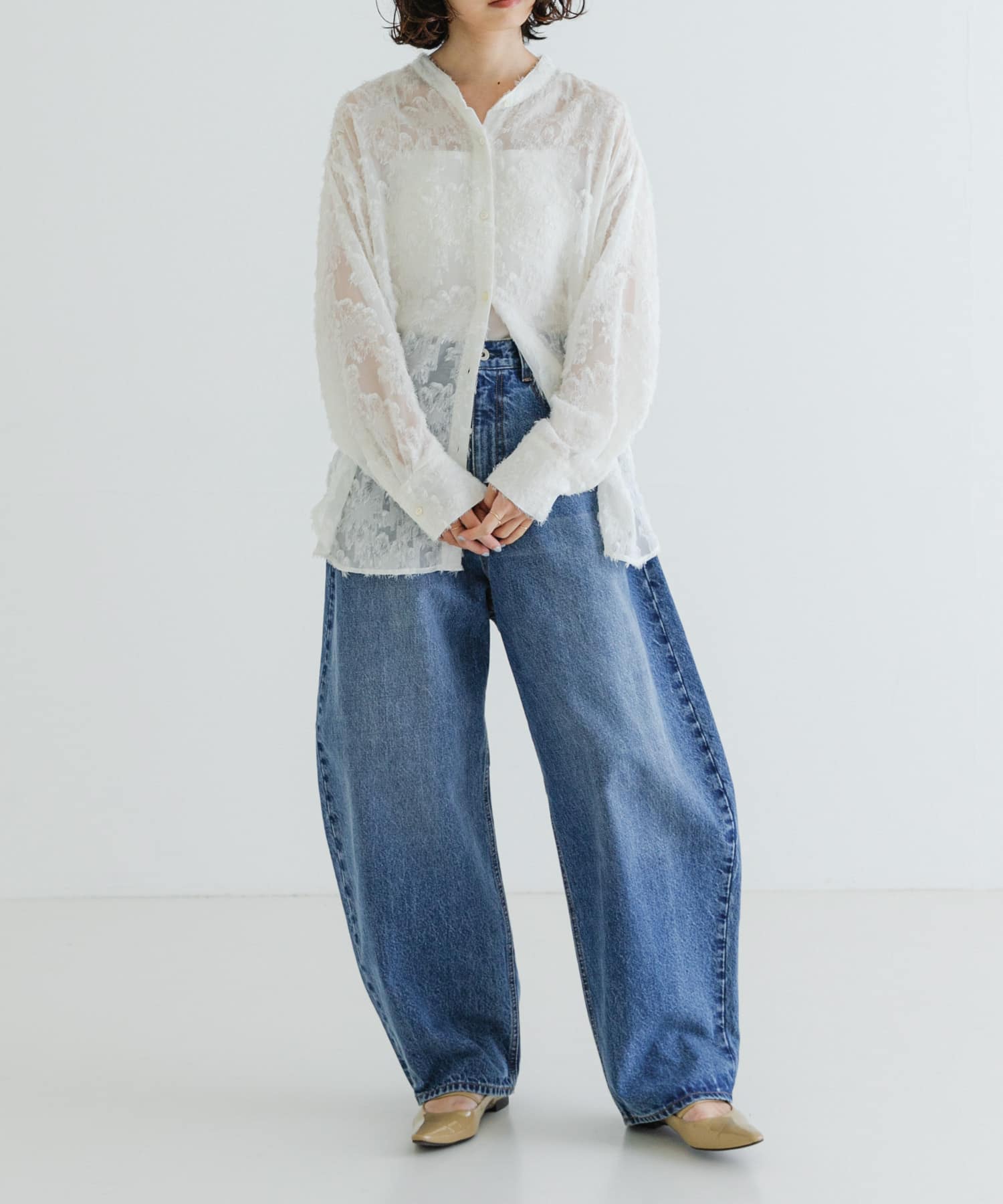 身長：161cm サイズ：38