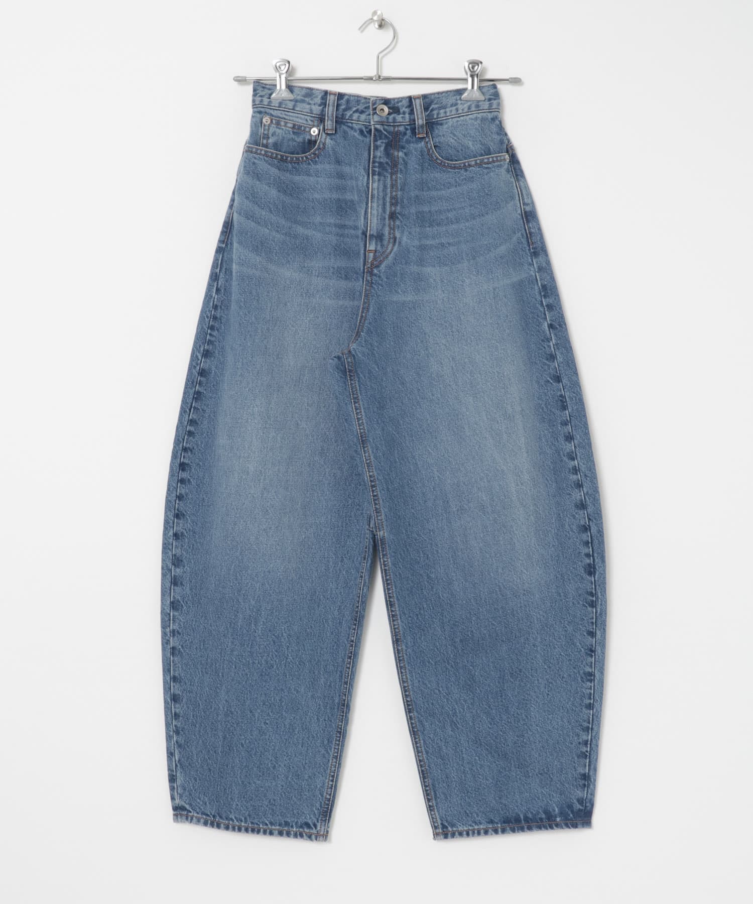 3サイズ展開』ワイドカーブデニムパンツ(36 INDIGO): ボトム｜URBAN