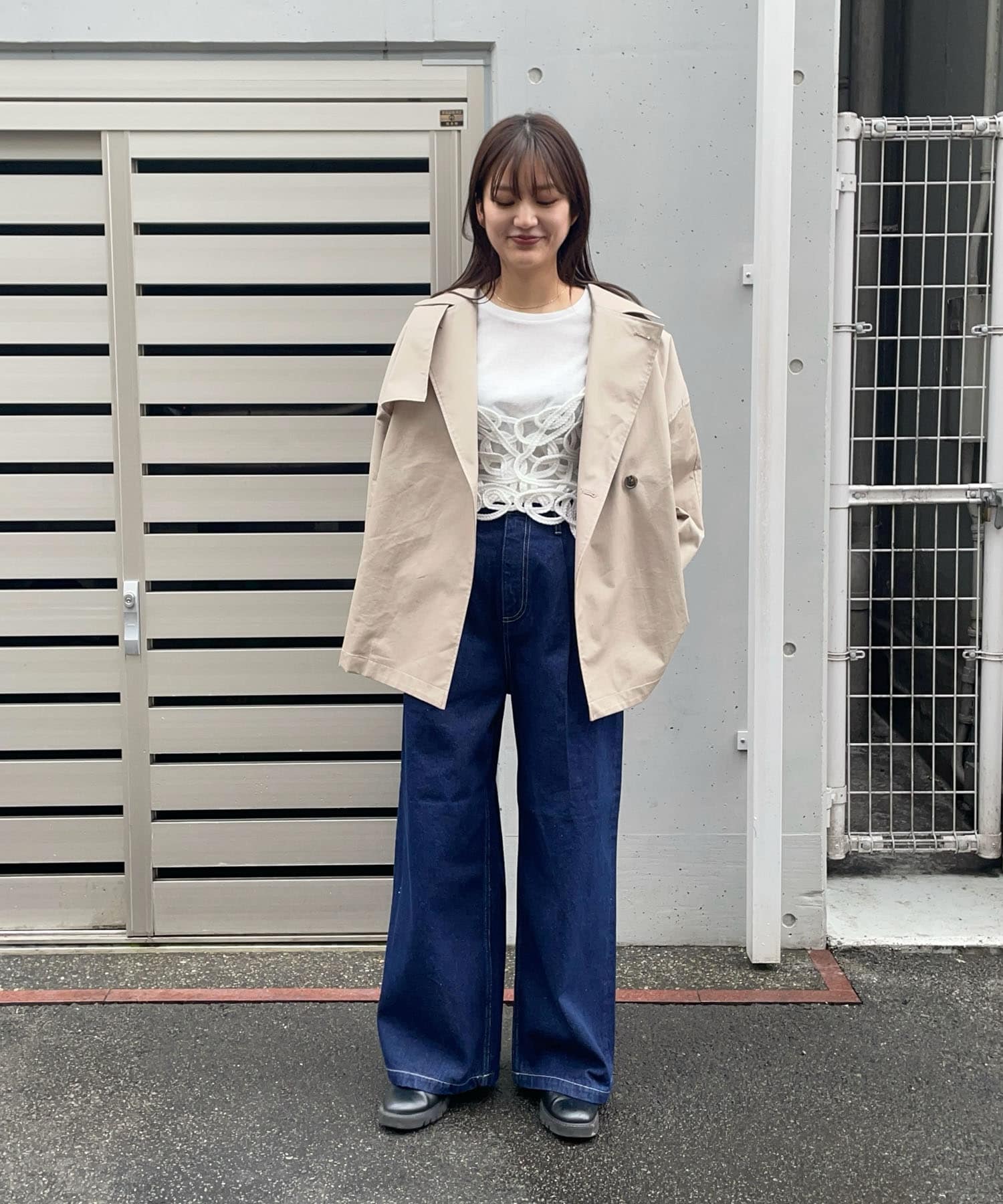 身長：163cm サイズ：38