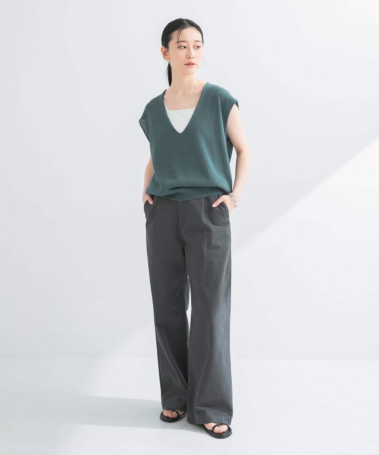 身長：170cm サイズ：40