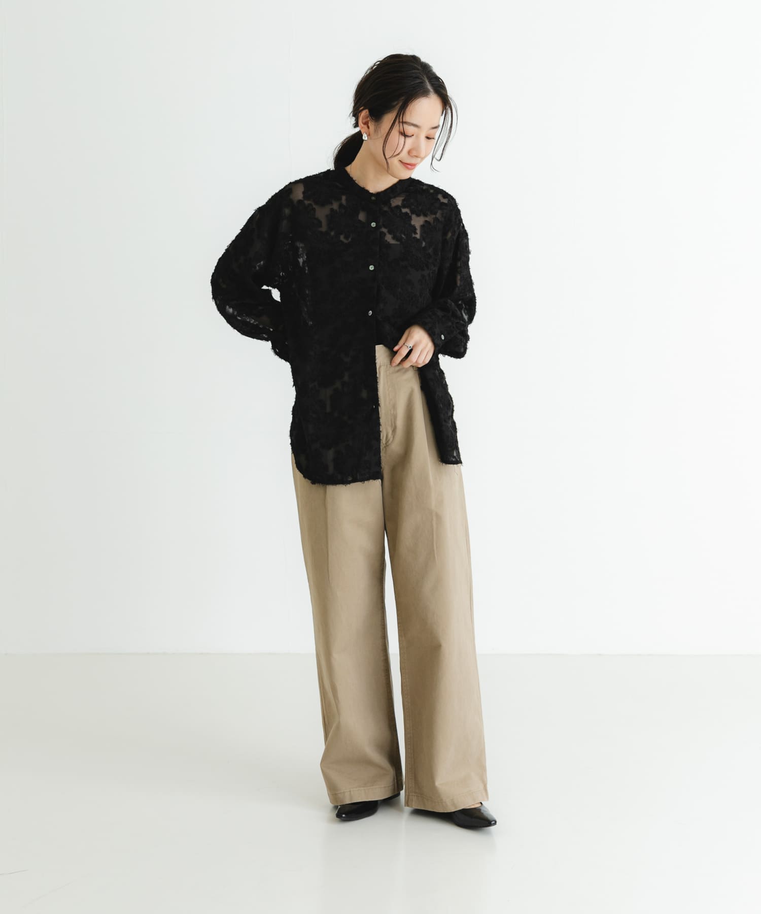身長：162cm サイズ：38