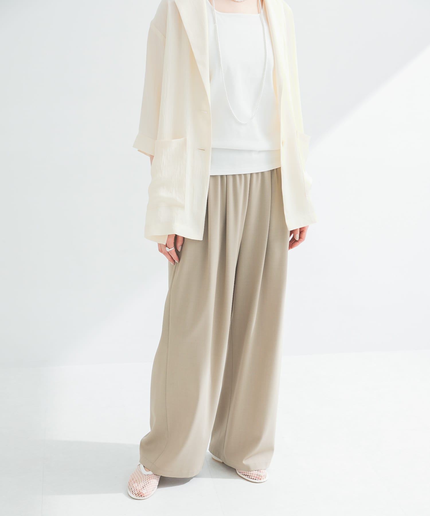 身長：170cm サイズ：38