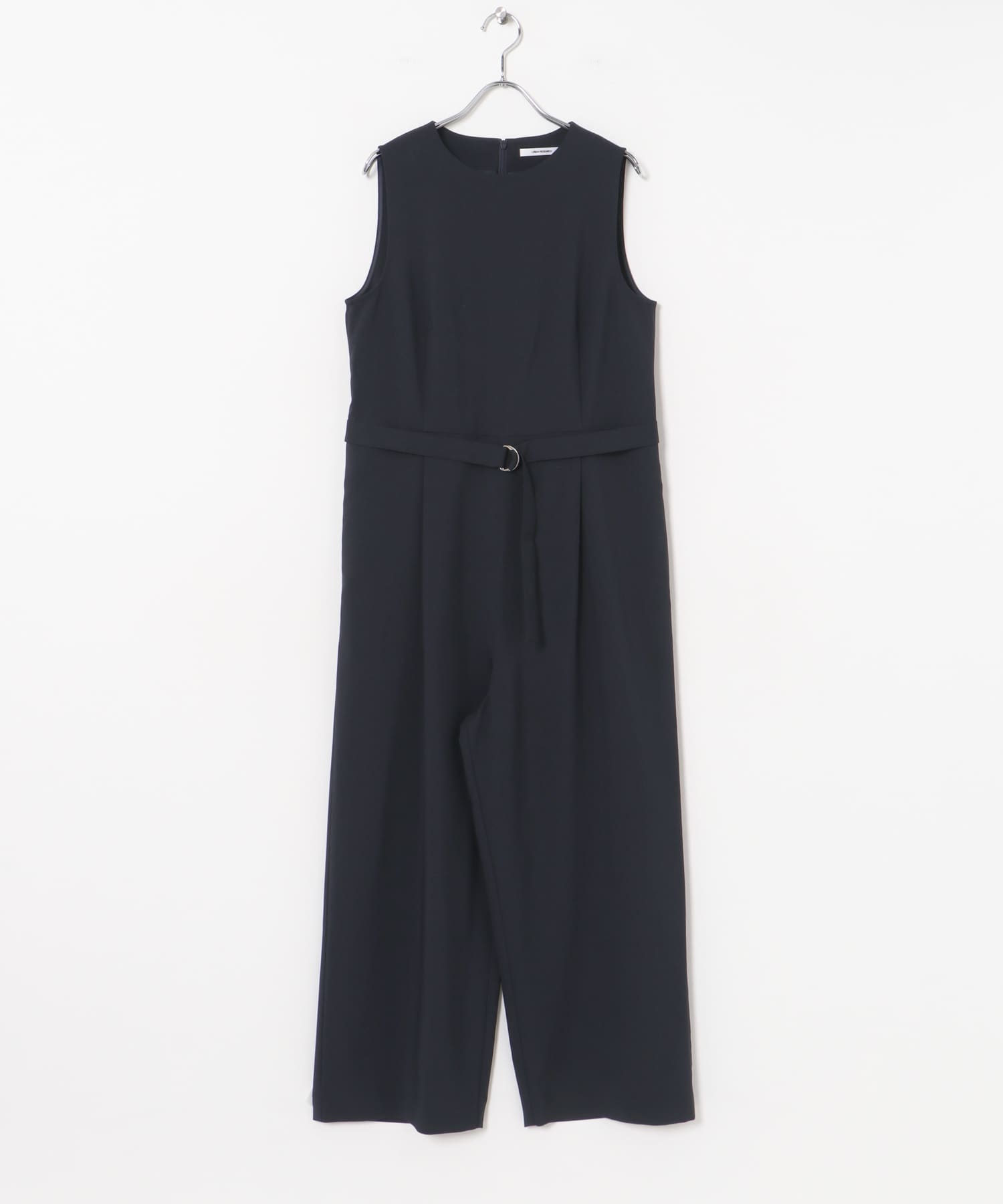 『2サイズ展開』ベルト付きオールインワン NAVY 36