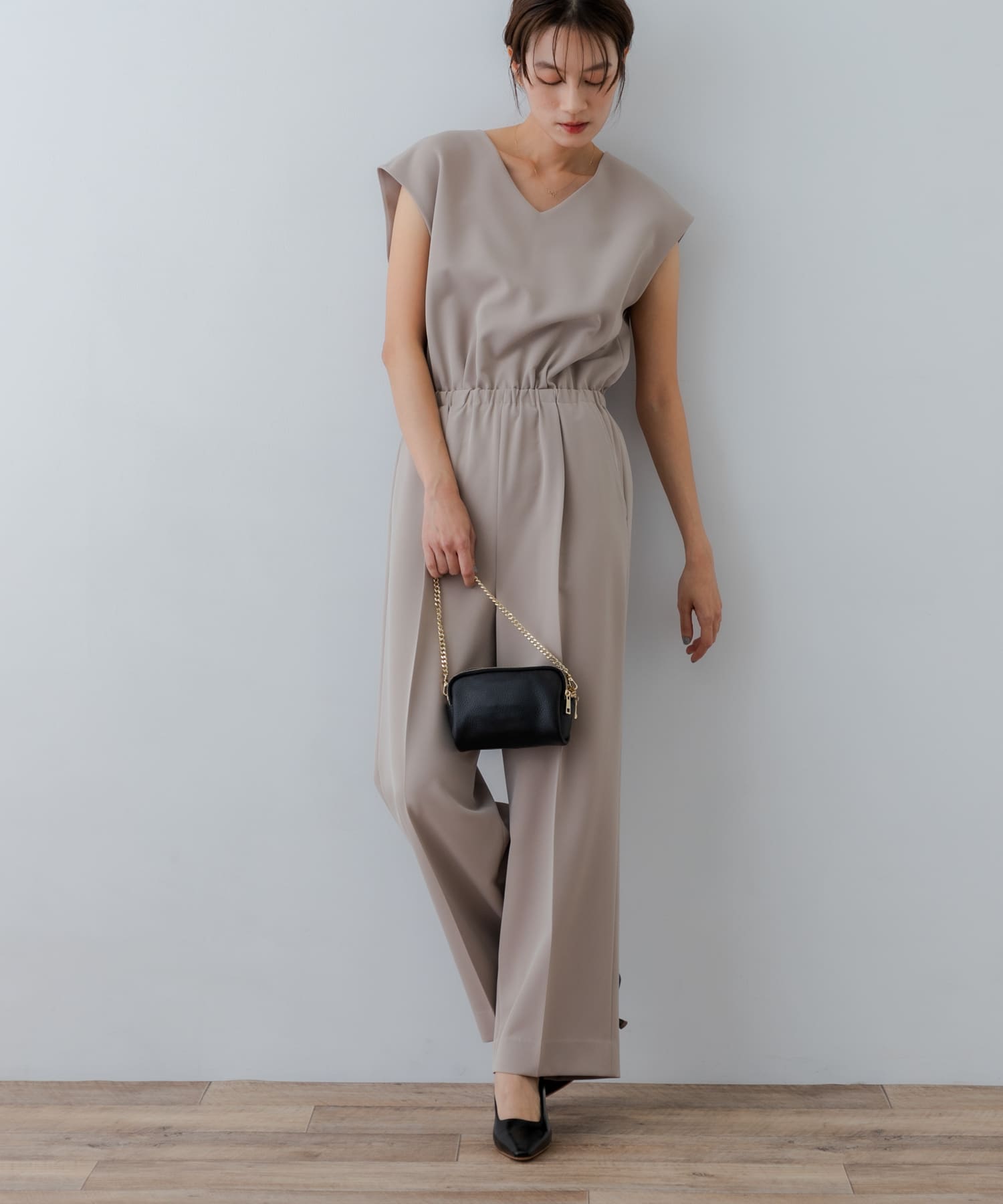 『2サイズ展開』ダブルクロスオールインワン