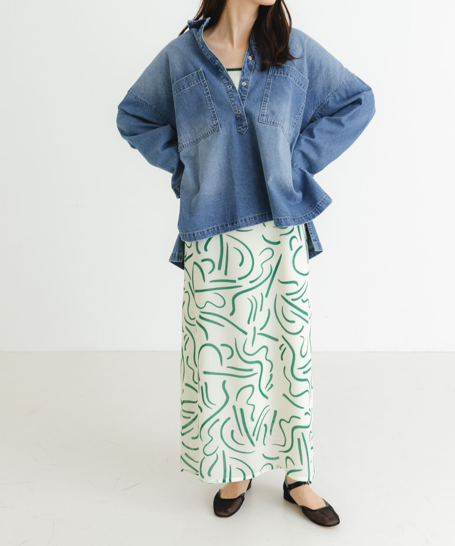 身長：162cm サイズ：FREE