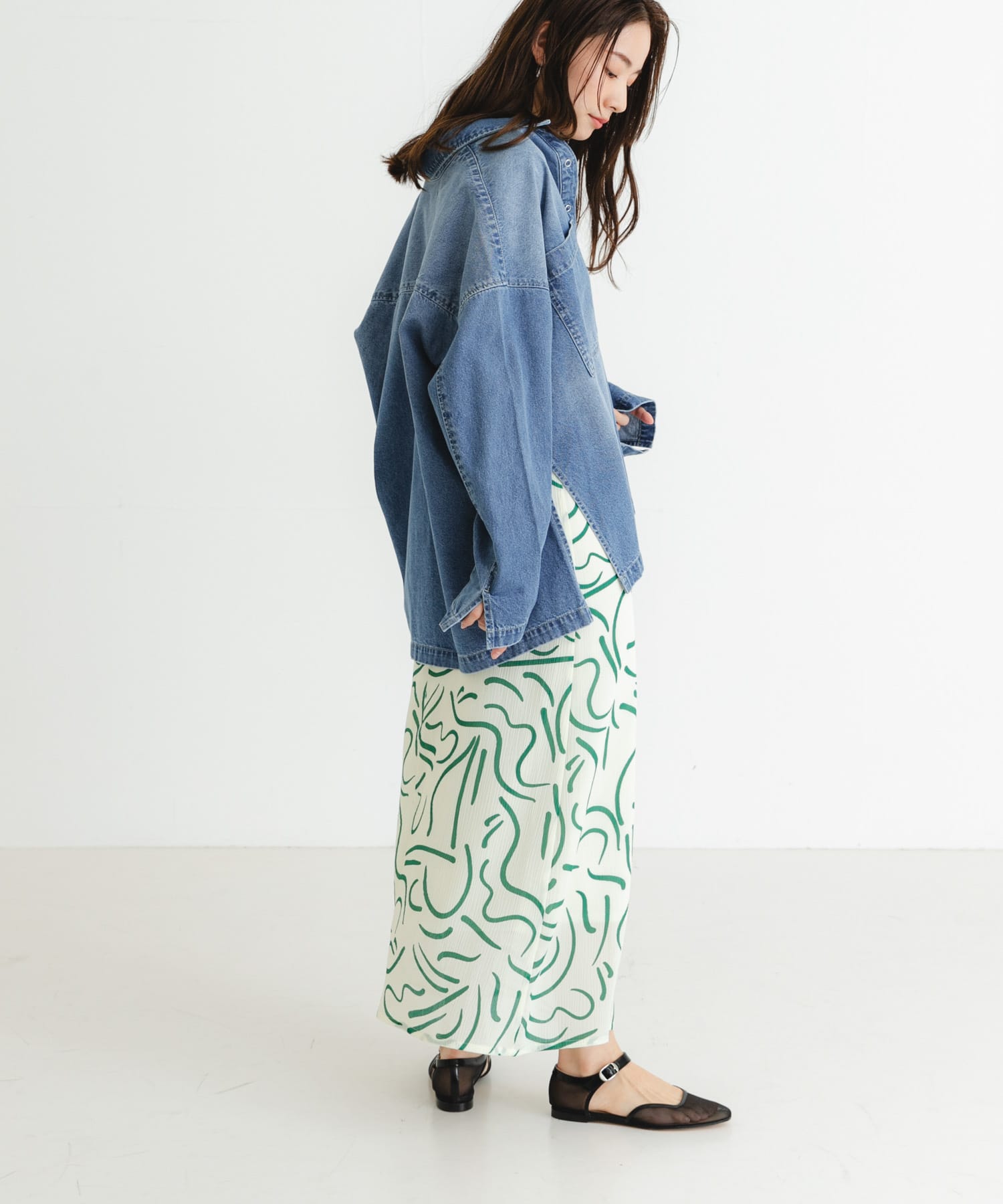 身長：162cm サイズ：FREE