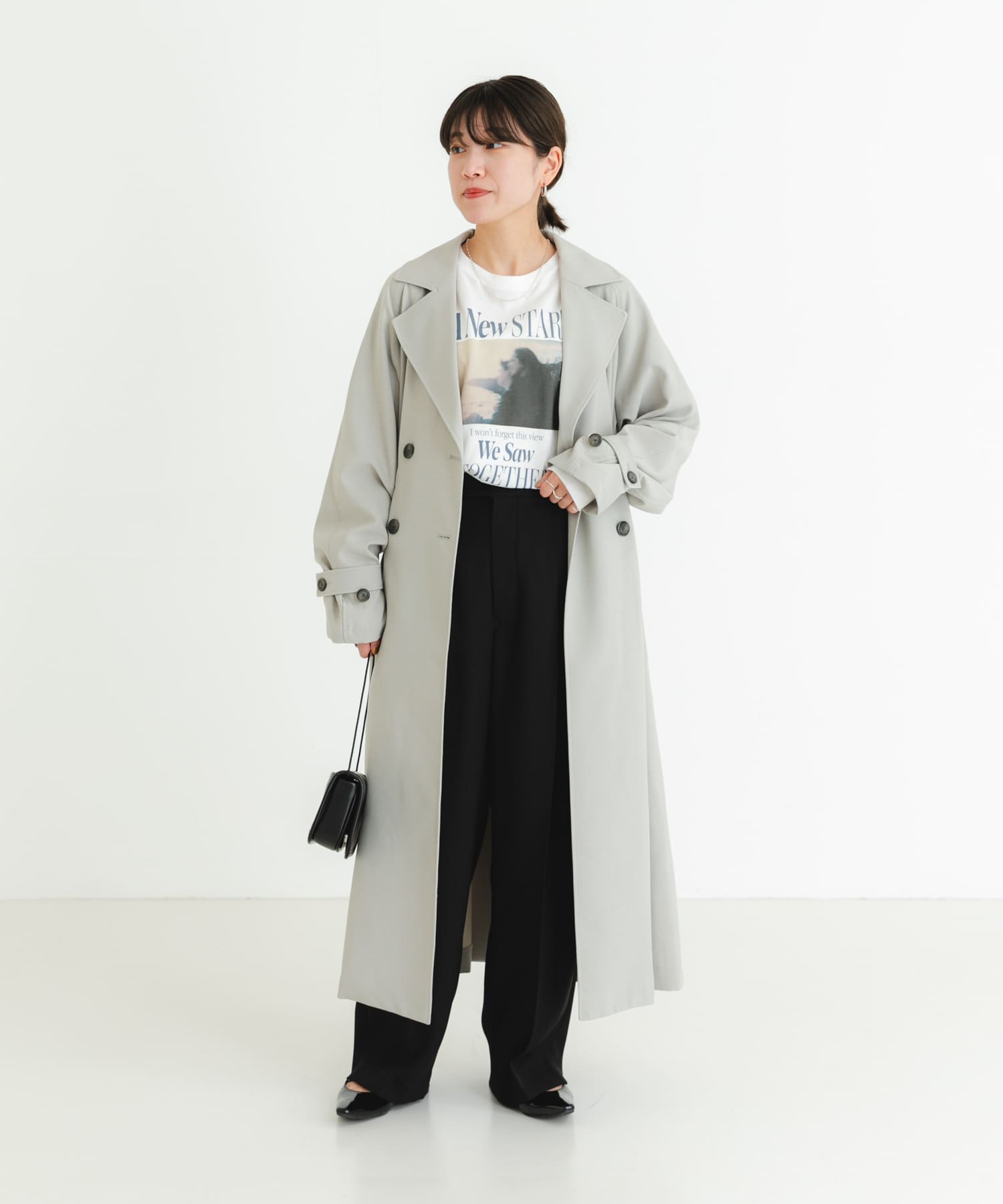 身長：154cm サイズ：FREE