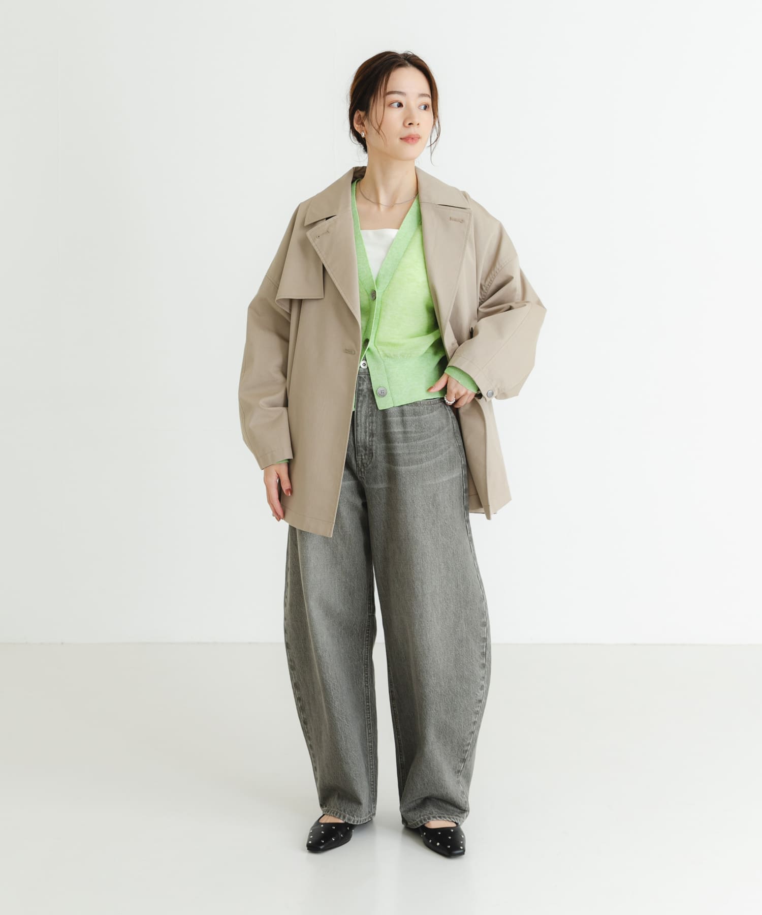 身長：162cm サイズ：FREE