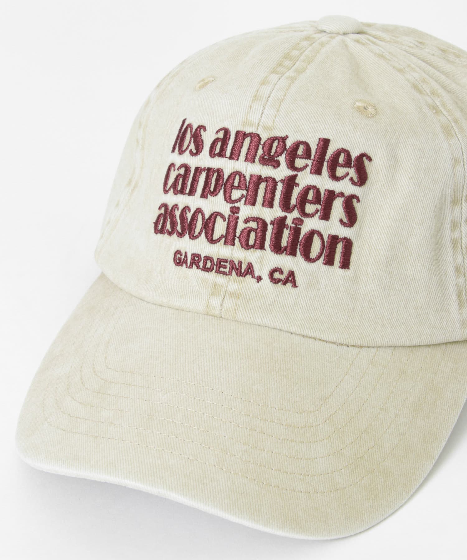 ピグメントロゴCAP BEIGE FREE
