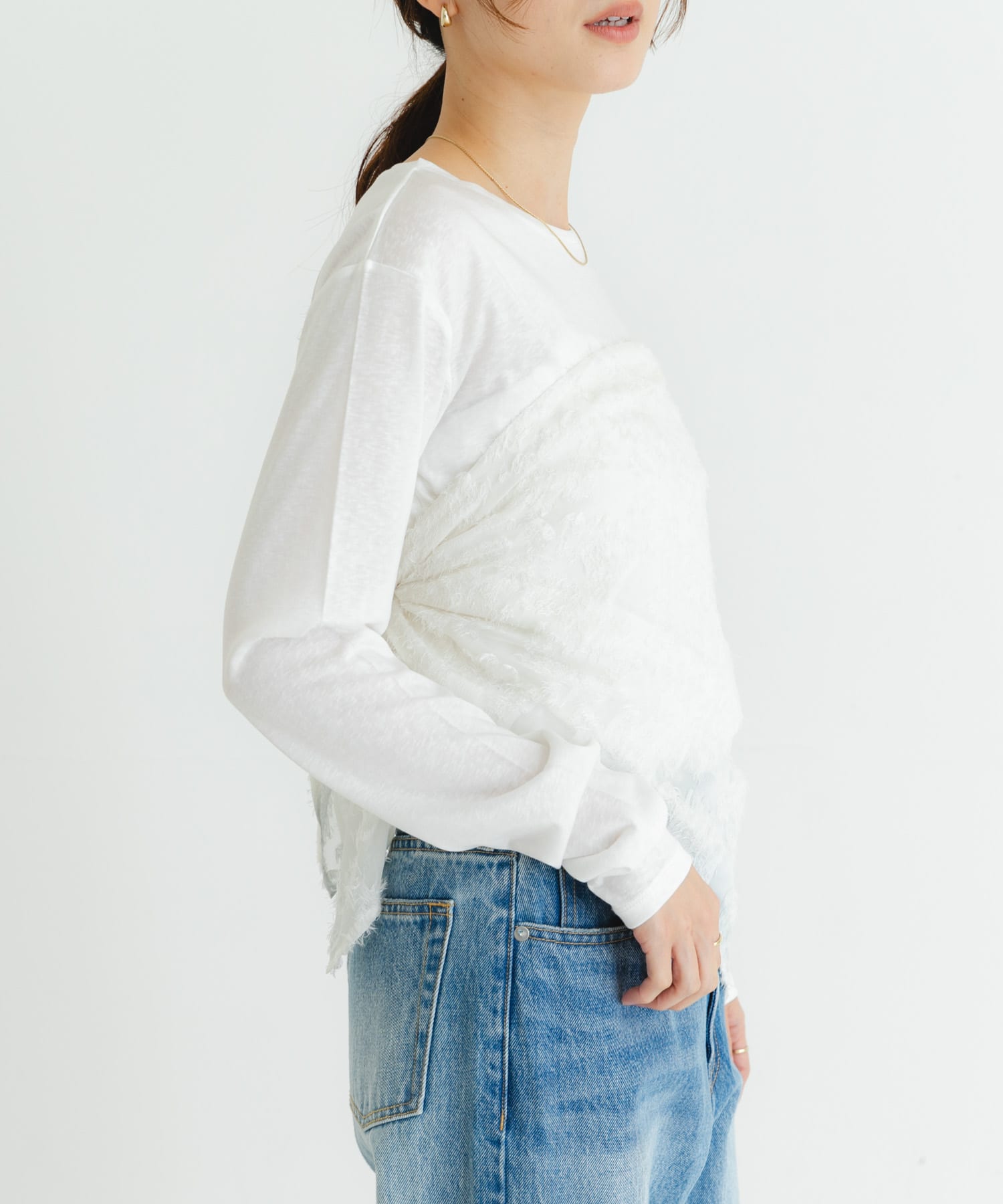 身長：162cm サイズ：FREE