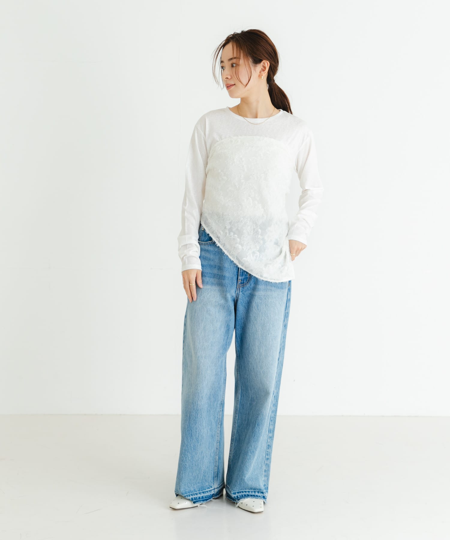 身長：162cm サイズ：FREE