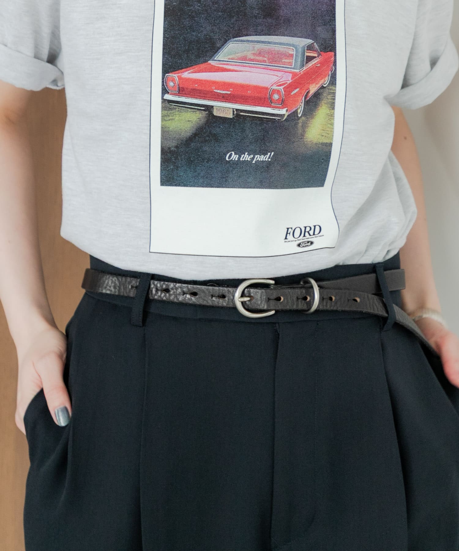 レザーベルト BLACK FREE