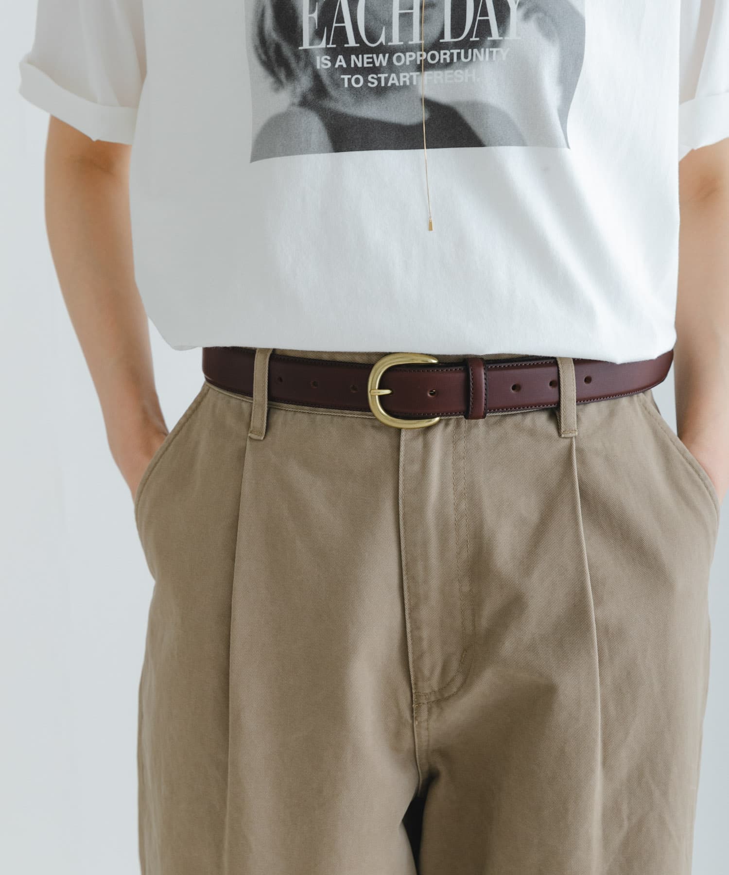30mm クラシックベルト BROWN FREE
