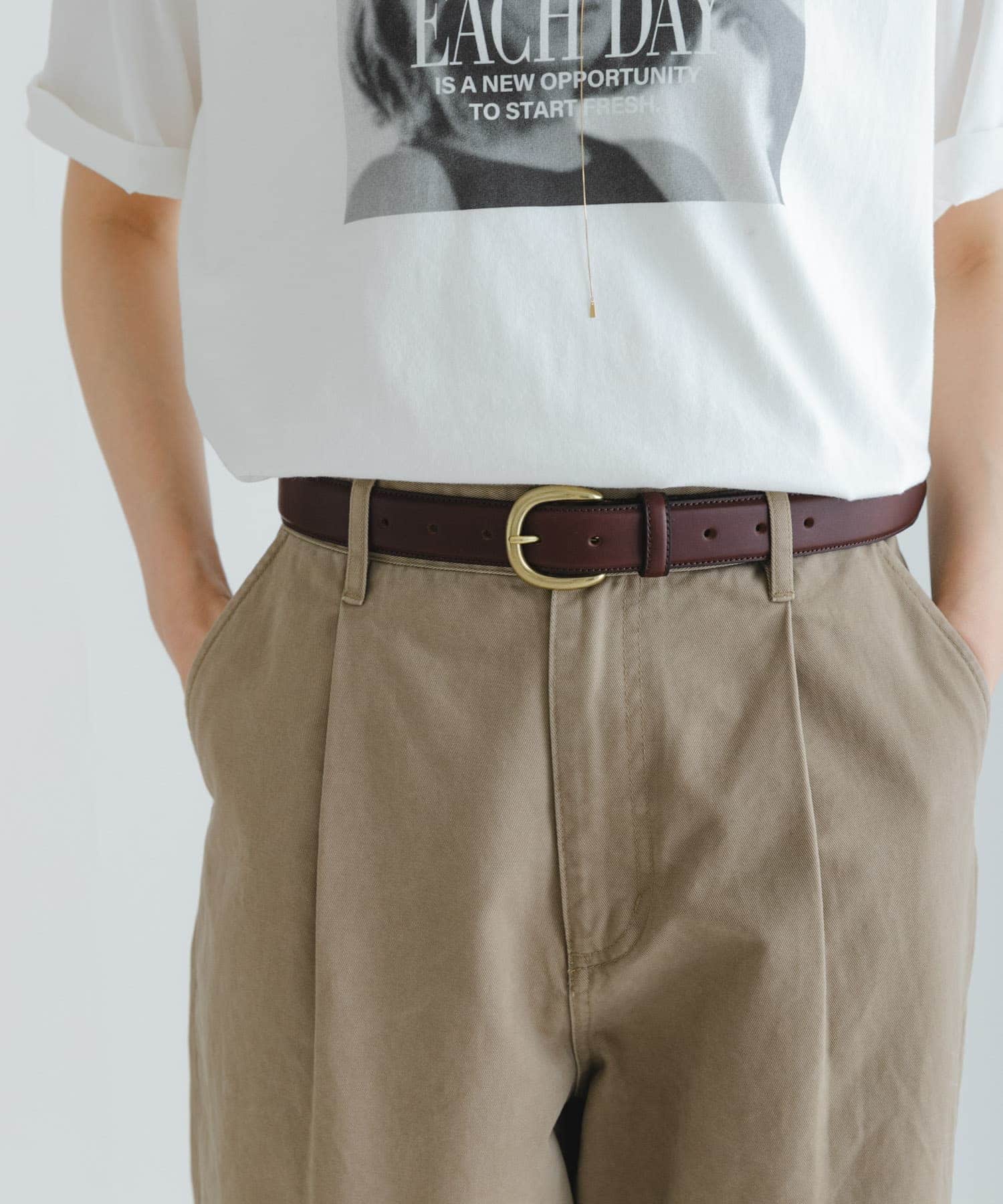 30mm クラシックベルト BROWN FREE