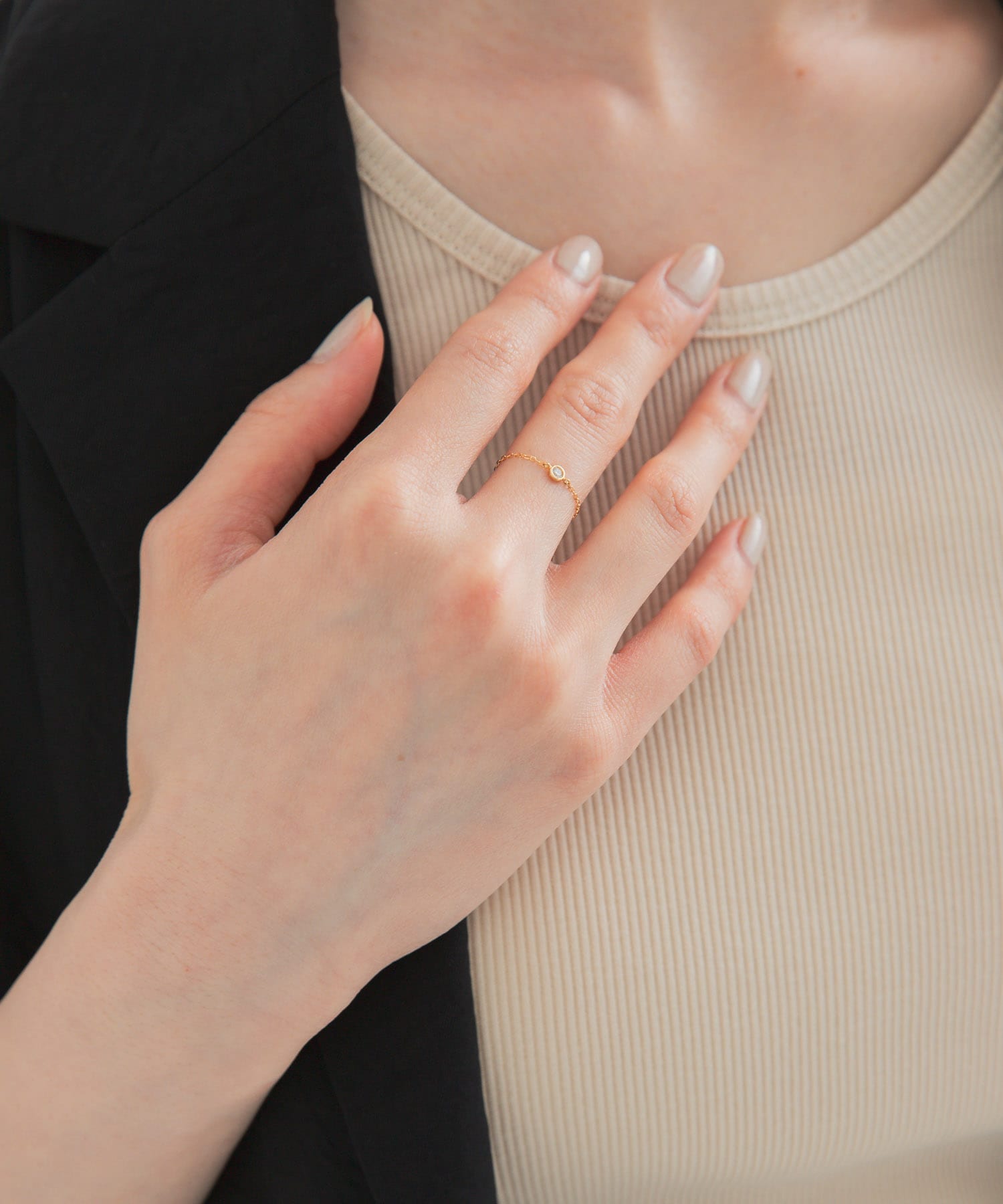 decor『デコール』　18K Dia Ring